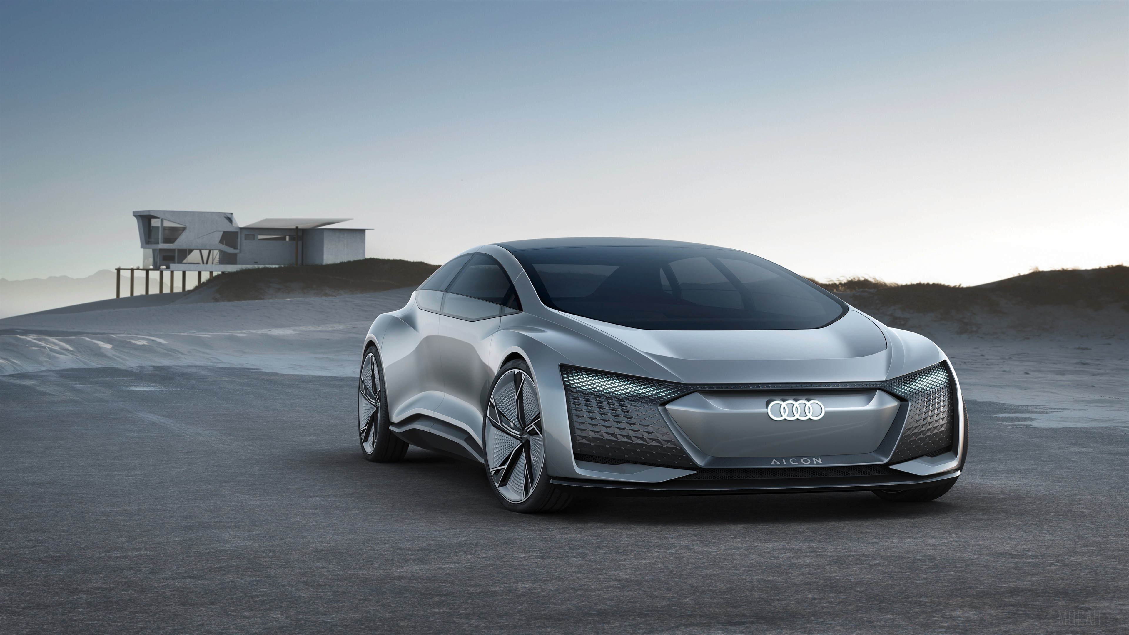 Audi Aicon Autonomous Concept Car HD Wallpaper