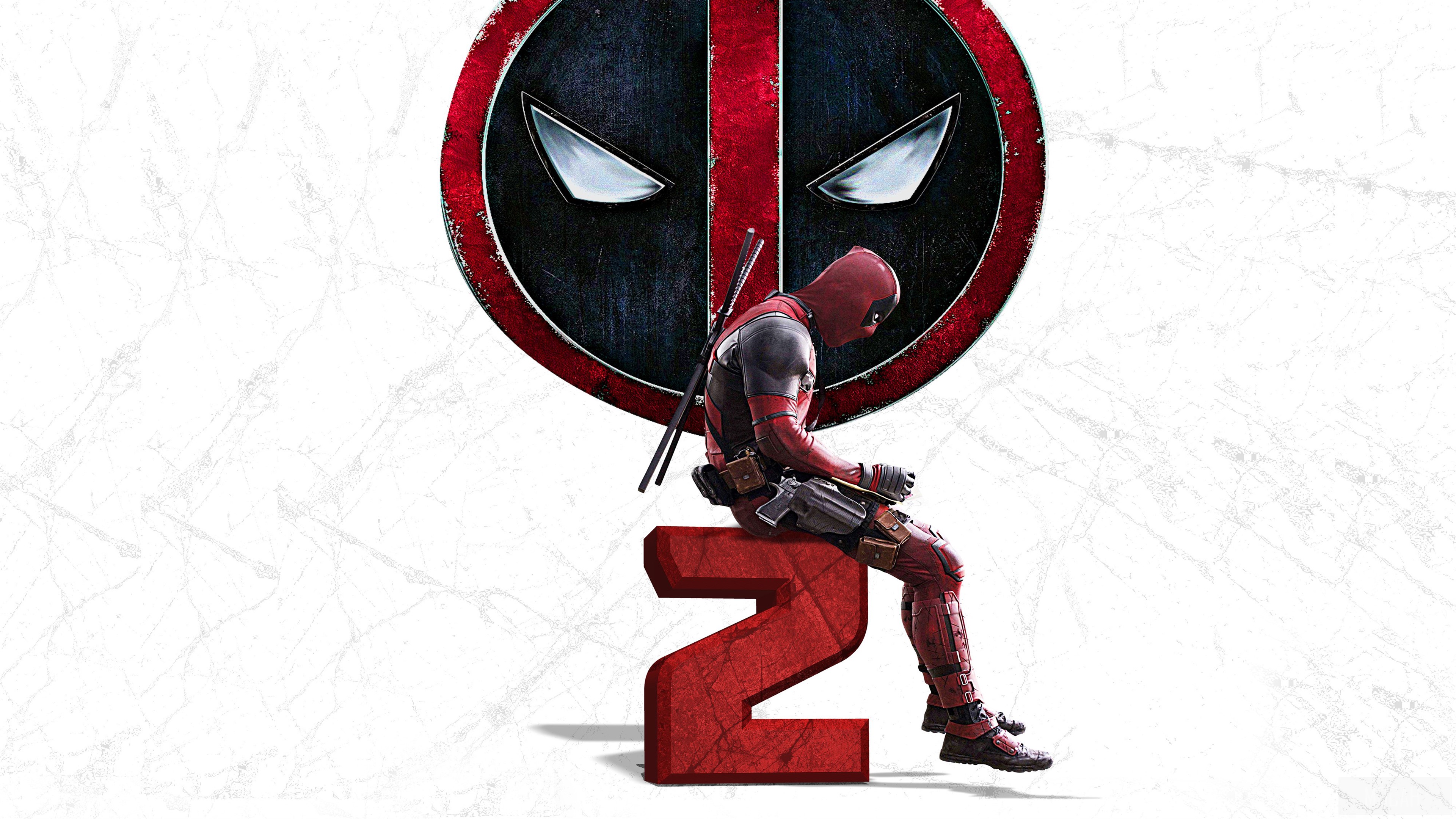 Deadpool from Deadpool 2 4K HD Wallpaper