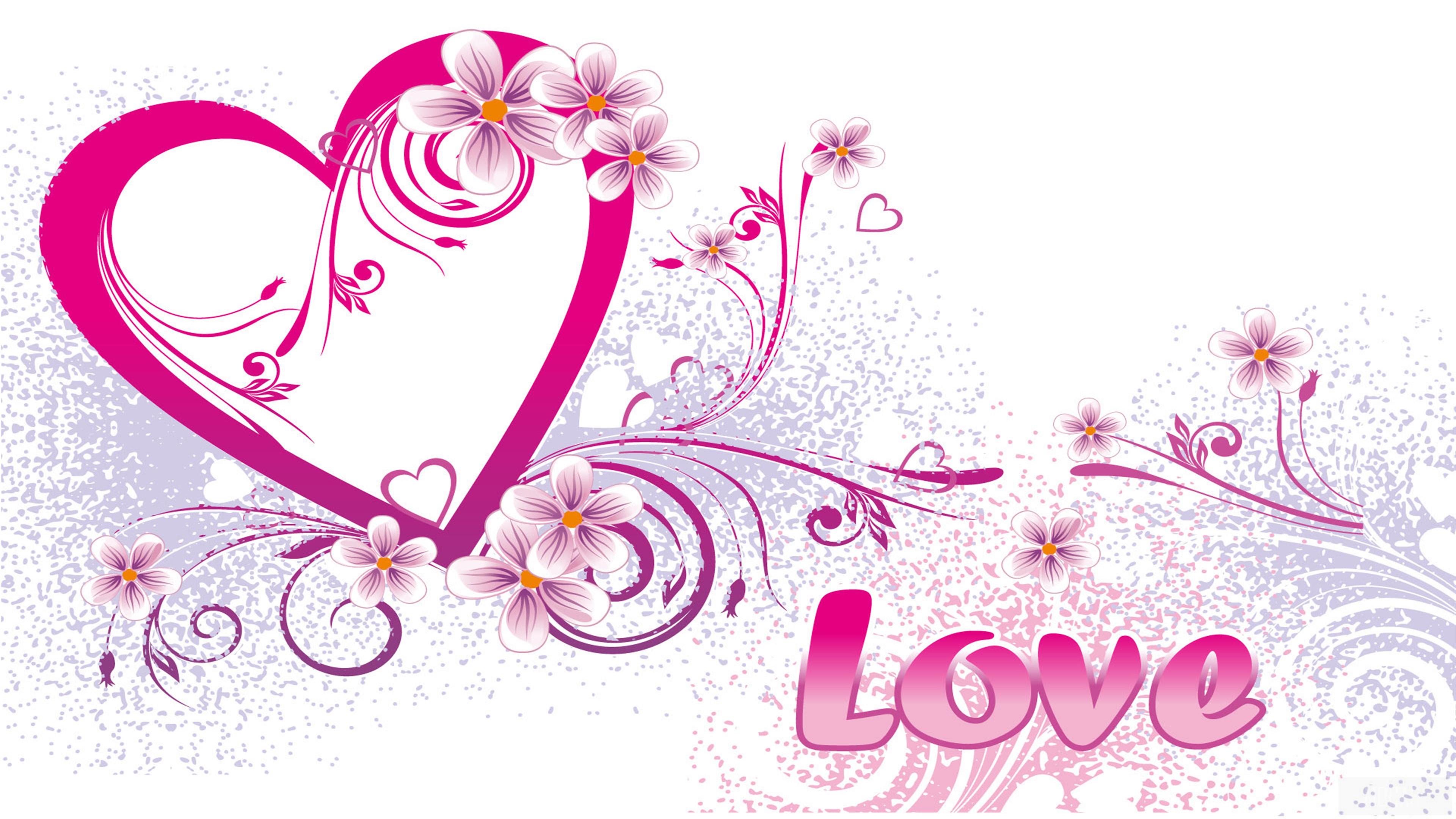 Love Design 4K HD Wallpaper