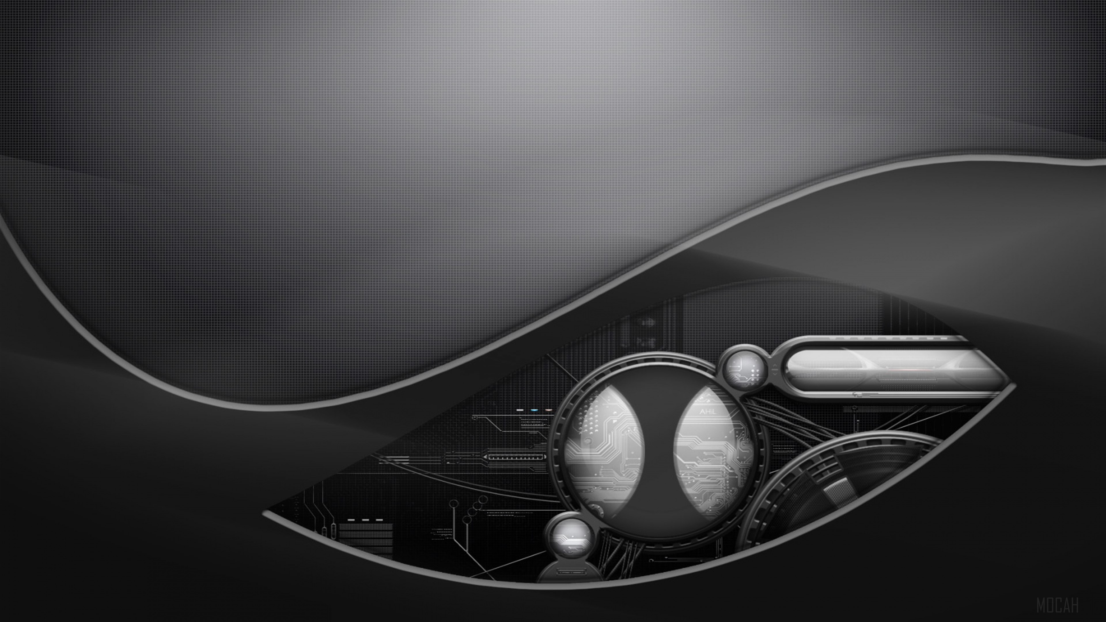 Dark Tech HD Wallpaper