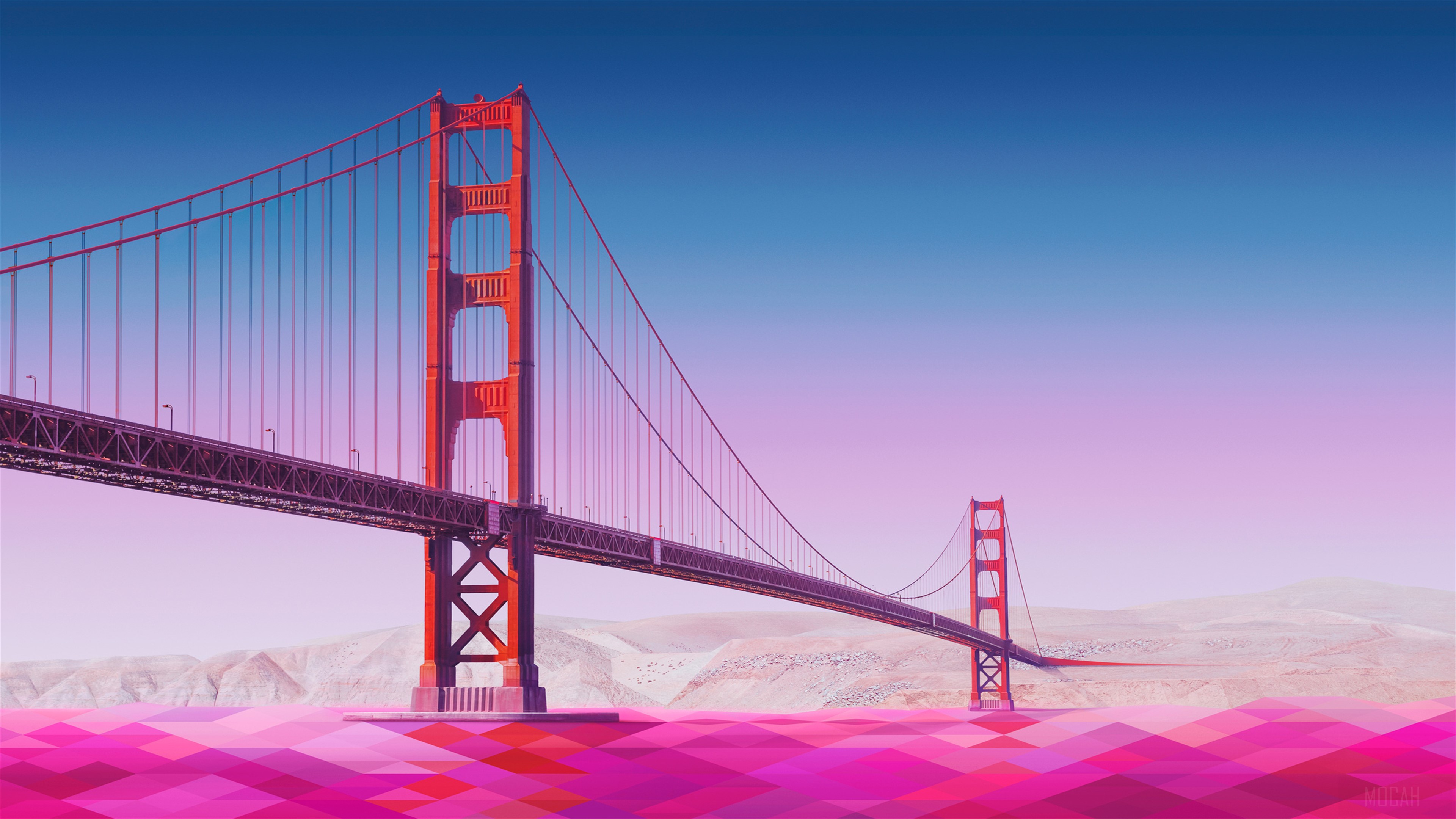 Golden Gate Bridge CGI HD Wallpaper