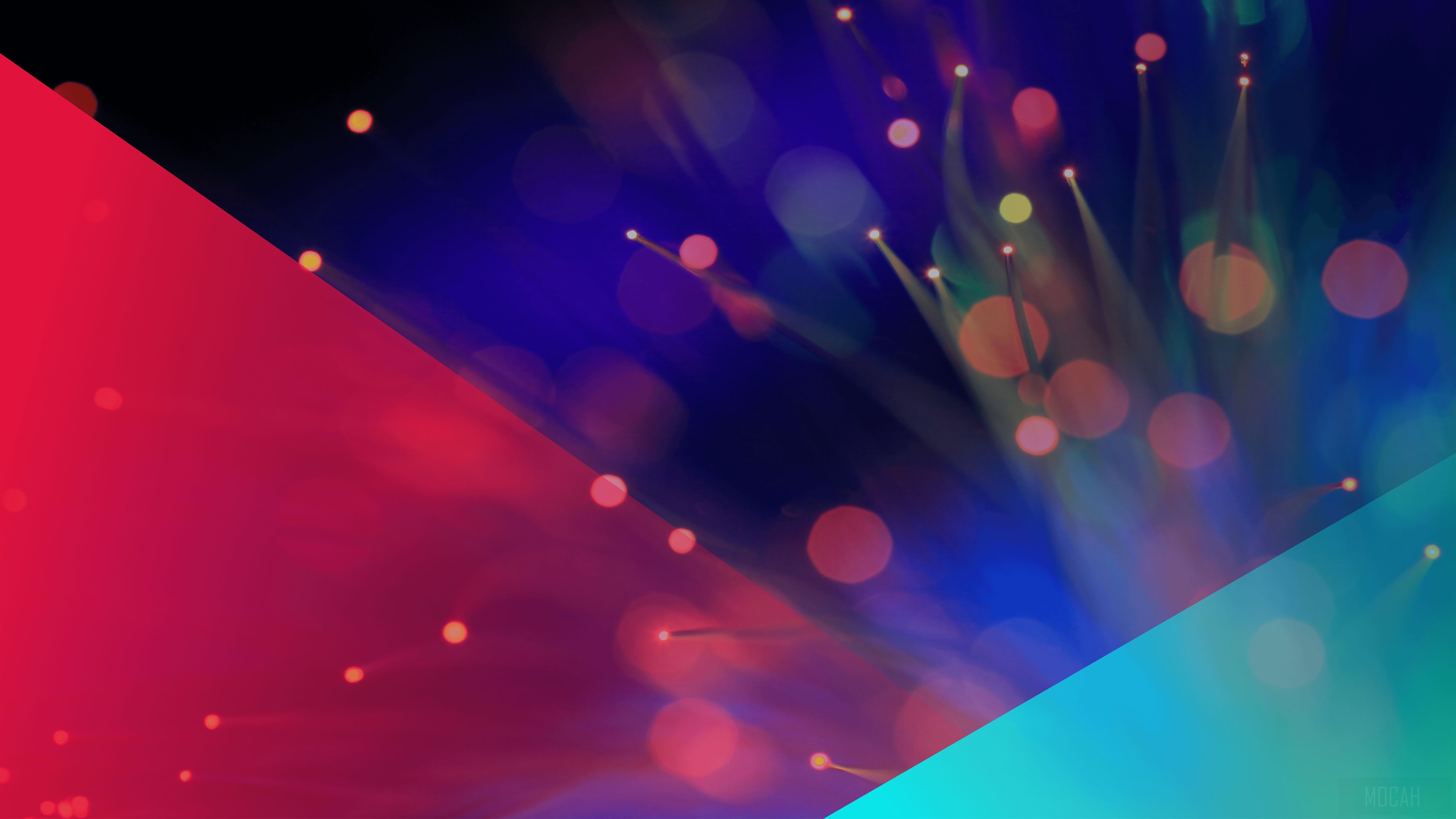 Colorful Bokeh 4K HD Wallpaper