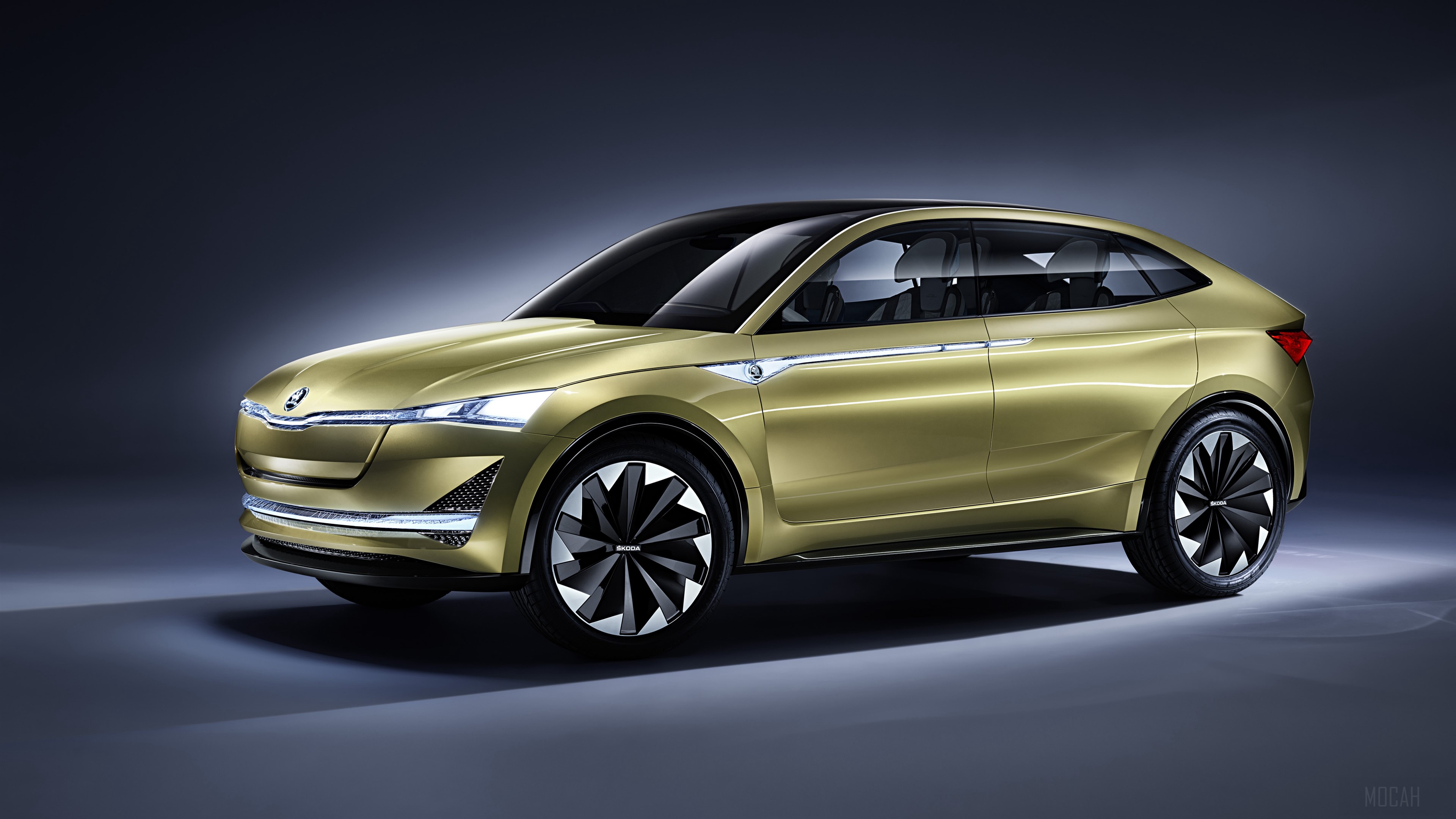 Skoda VisionE Concept HD Wallpaper