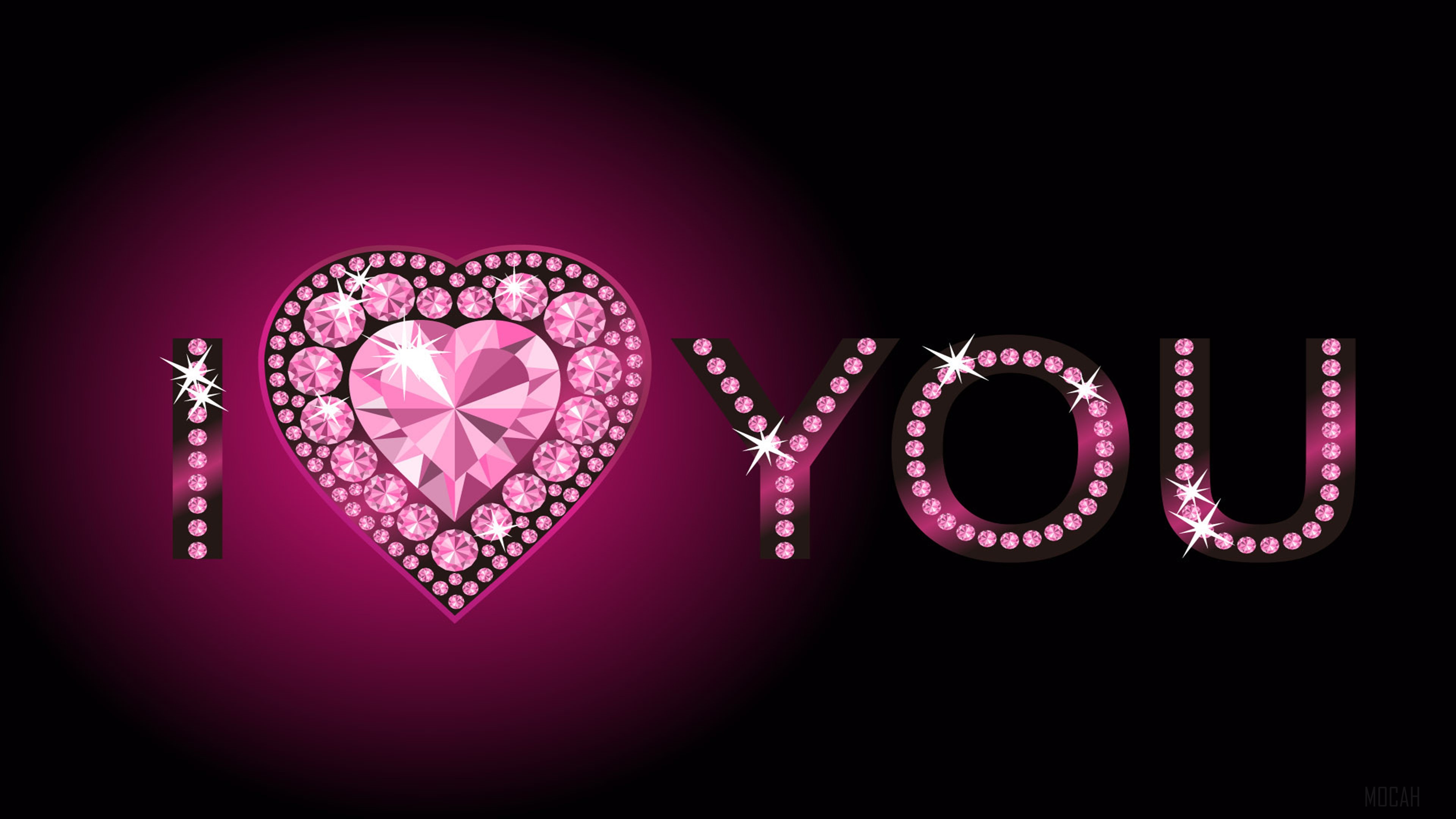 I Love You 4K HD Wallpaper