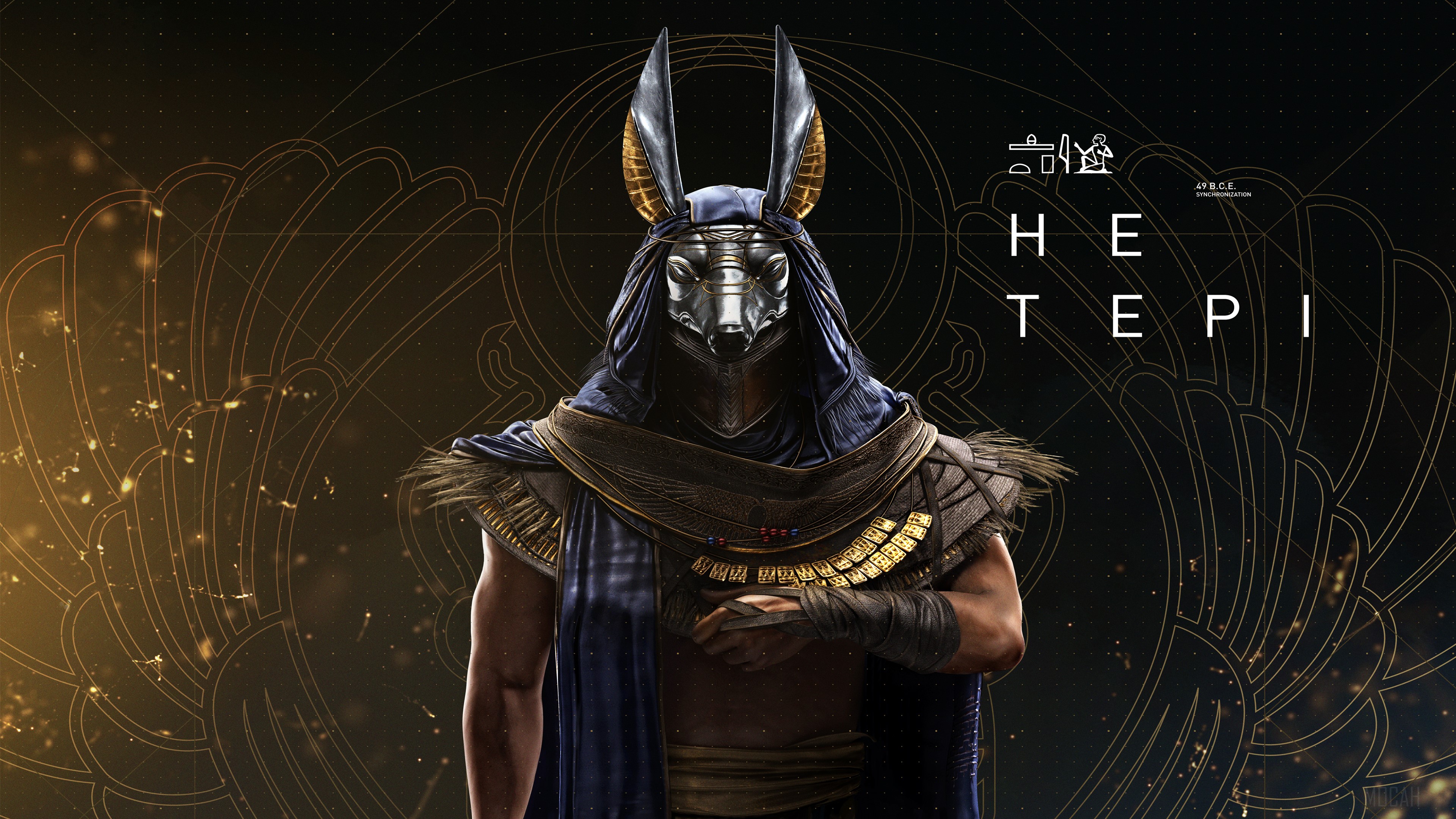 Hetepi from Assassin's Creed Origins 4K HD Wallpaper