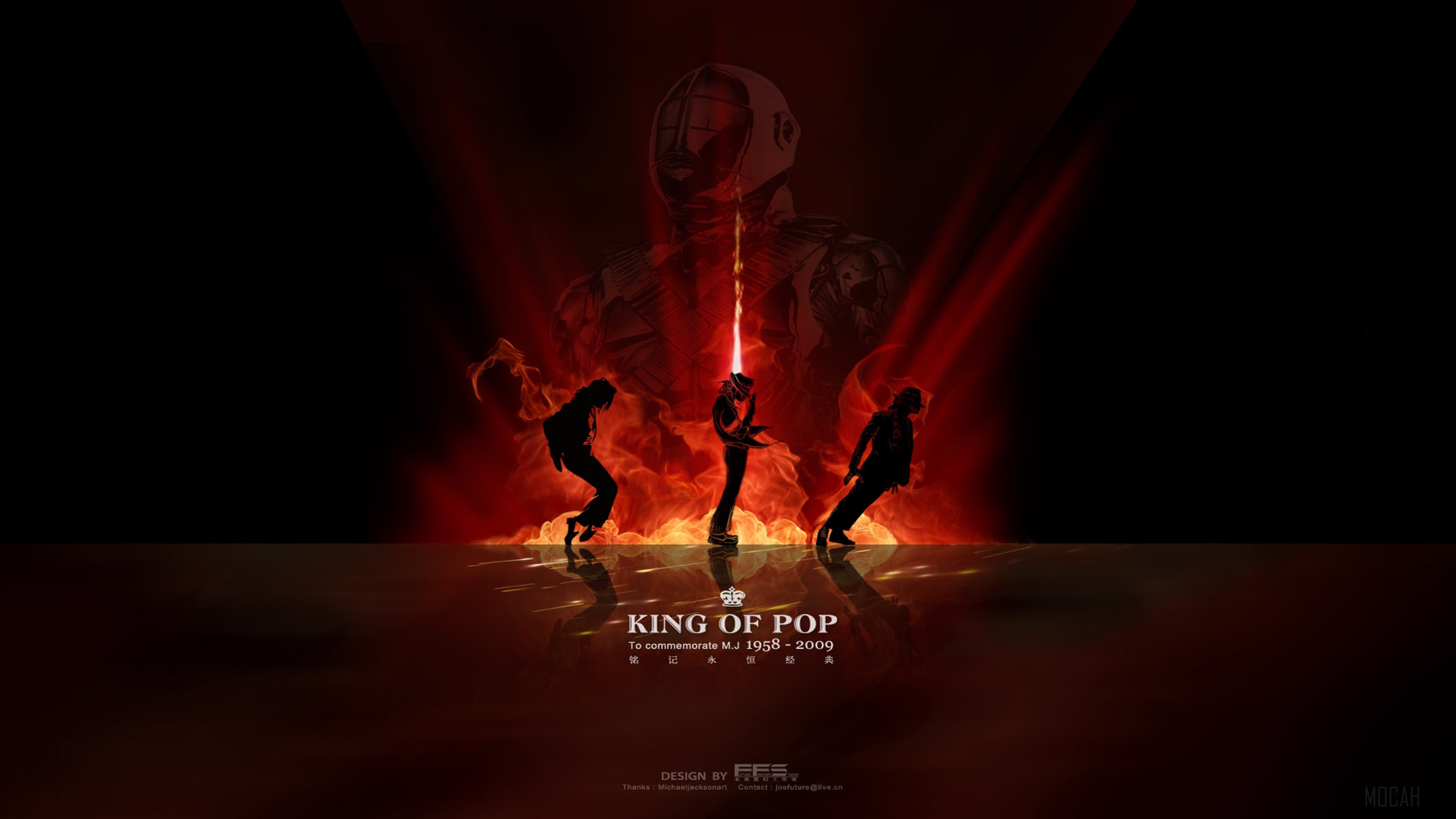 Michael Jackson King of Pop 4K HD Wallpaper
