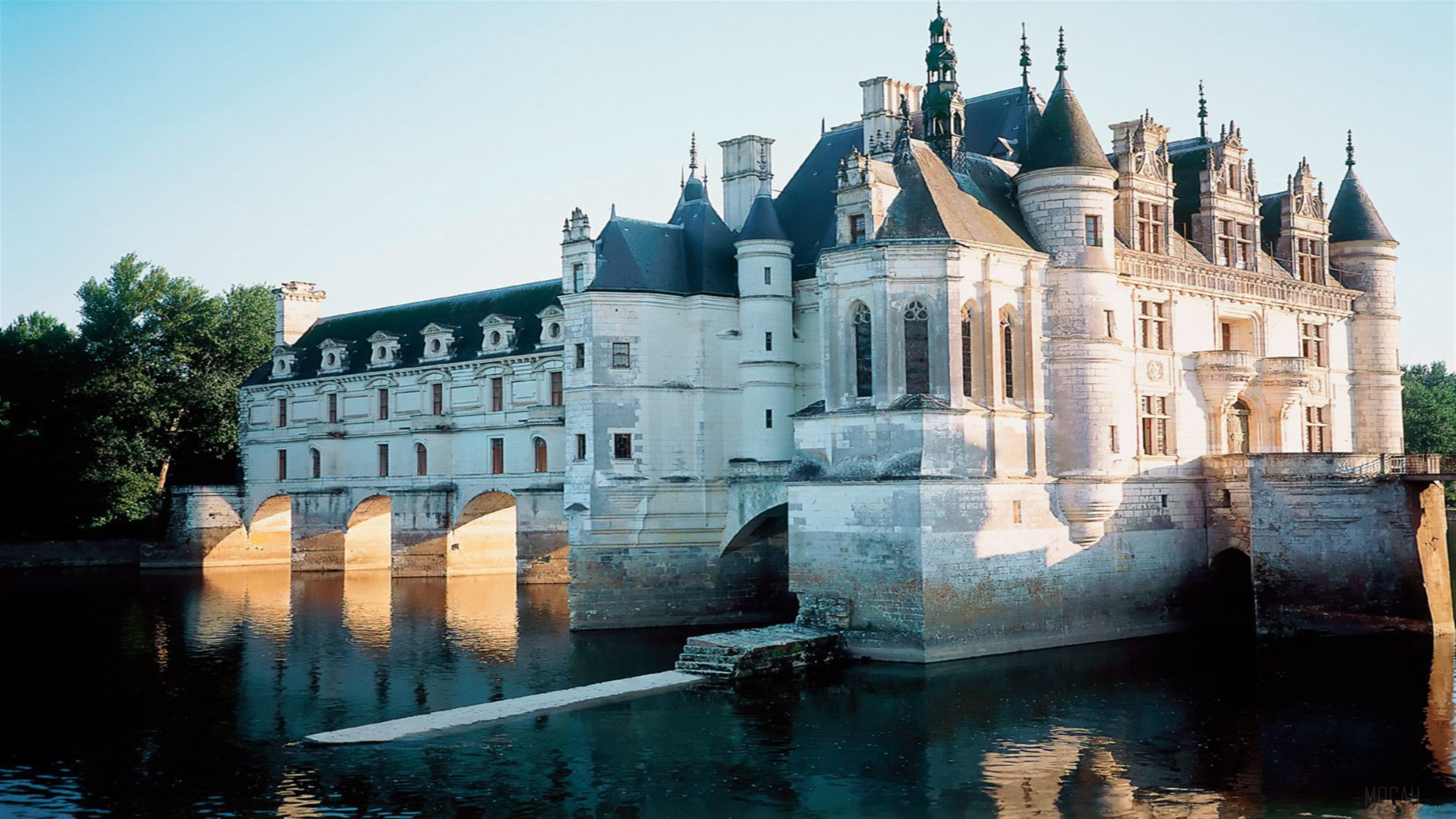 Château de Chenonceau, France 4K HD Wallpaper