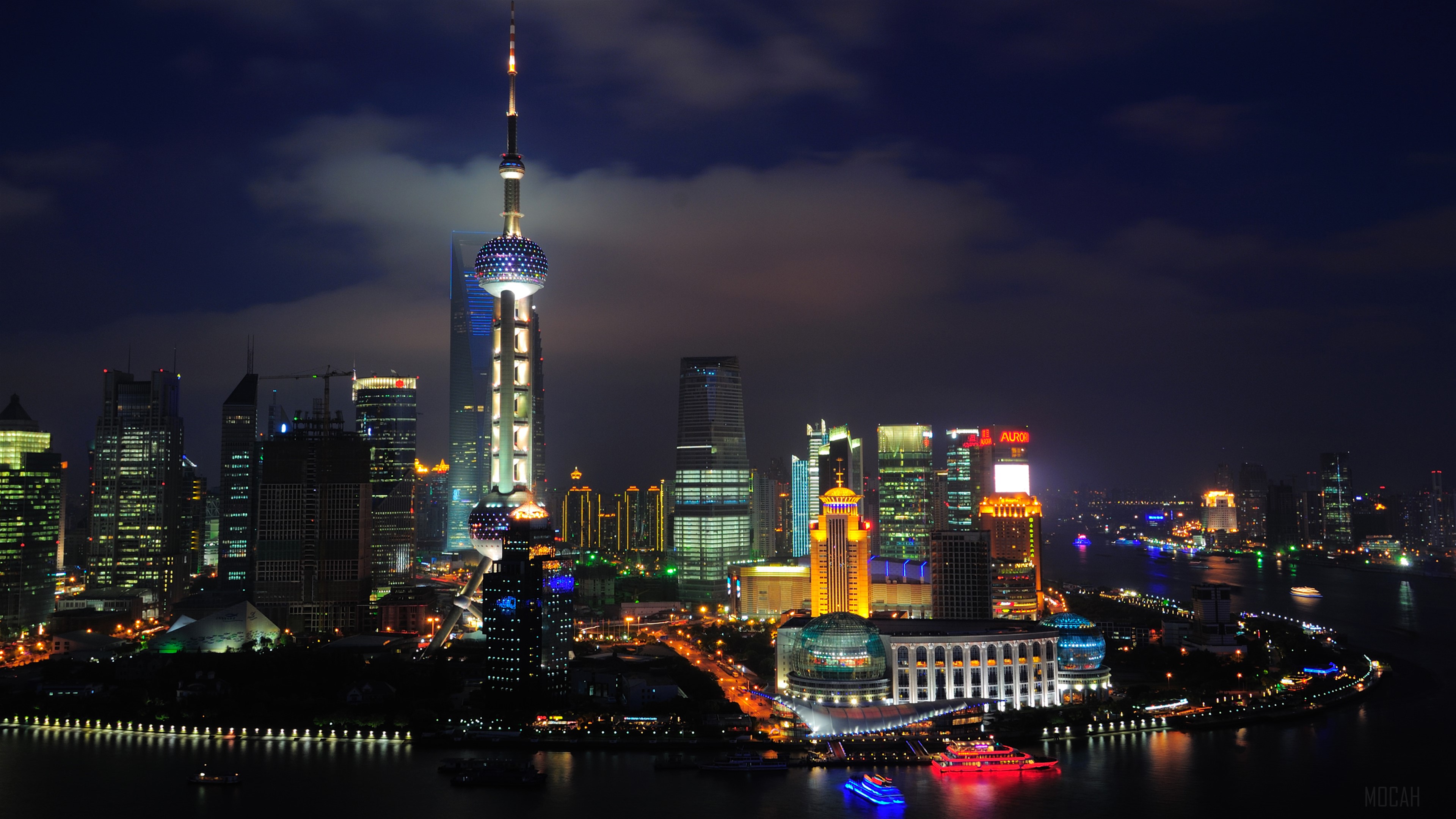 Shanghai Nights China HD Wallpaper