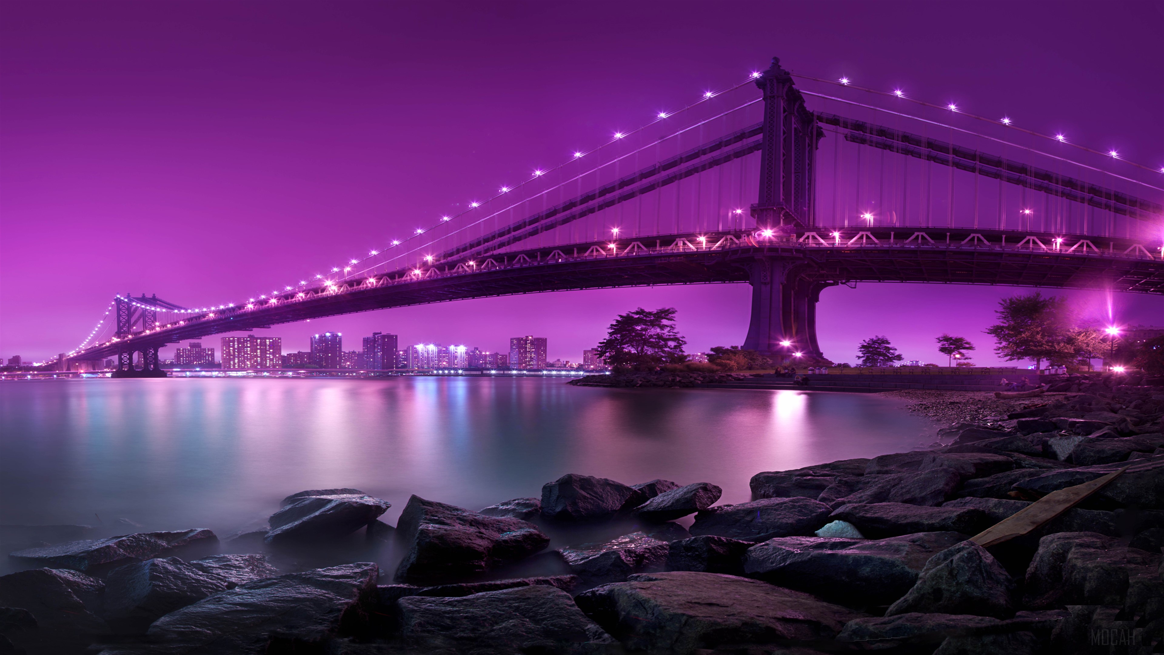 Manhattan Bridge New York City HD Wallpaper