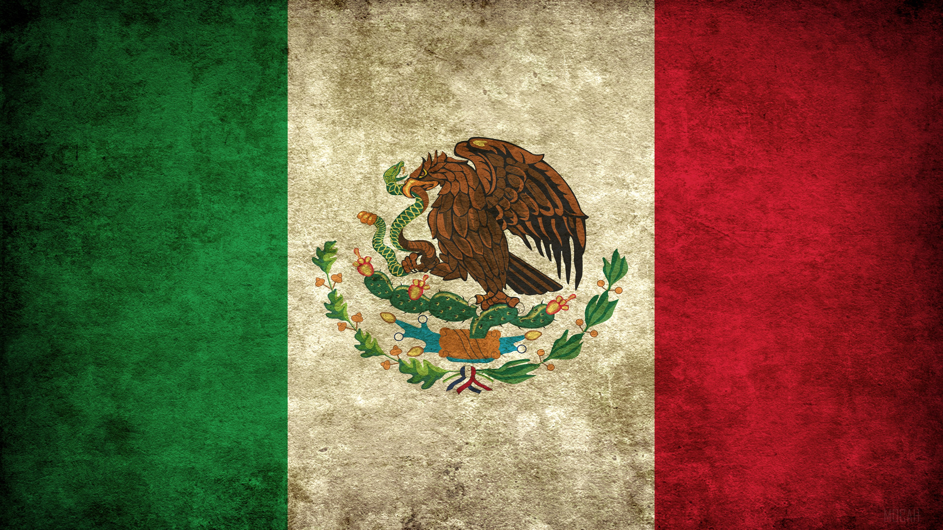 Mexico Flag HD Wallpaper