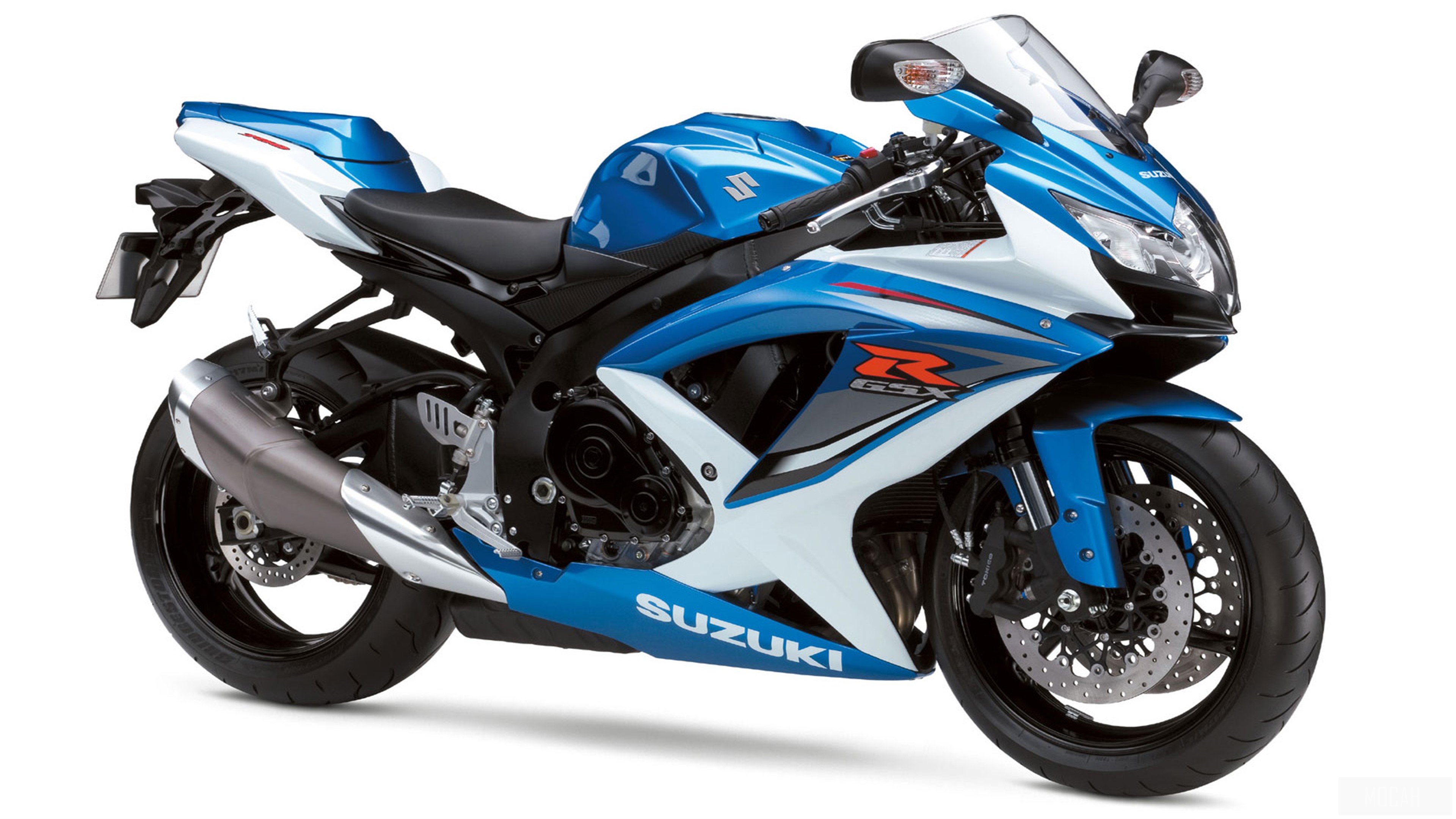 2009 Suzuki GSX-R750 motorcycle 4K HD Wallpaper