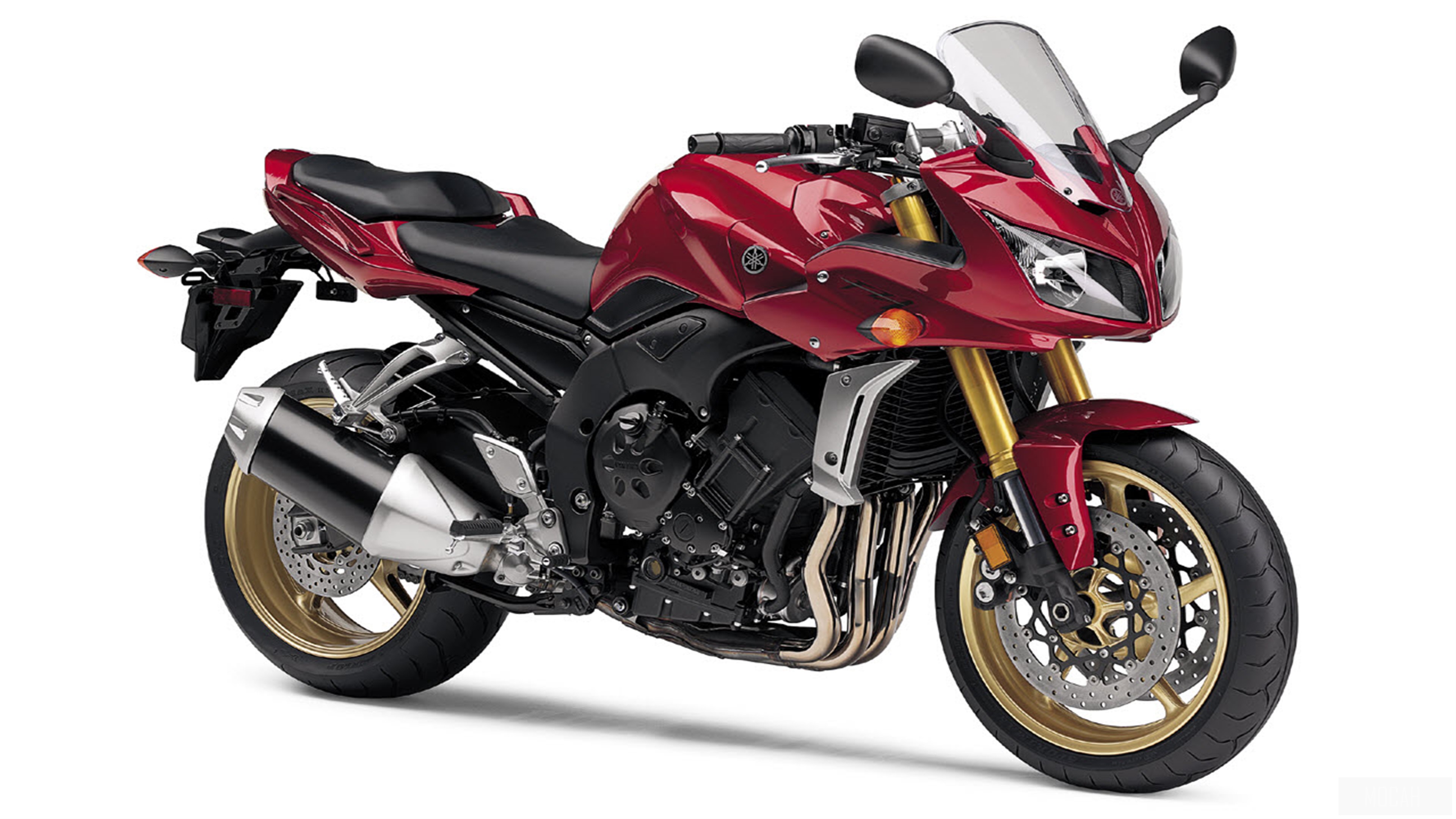 2008 Yamaha FZ1 motorcycle 4K HD Wallpaper