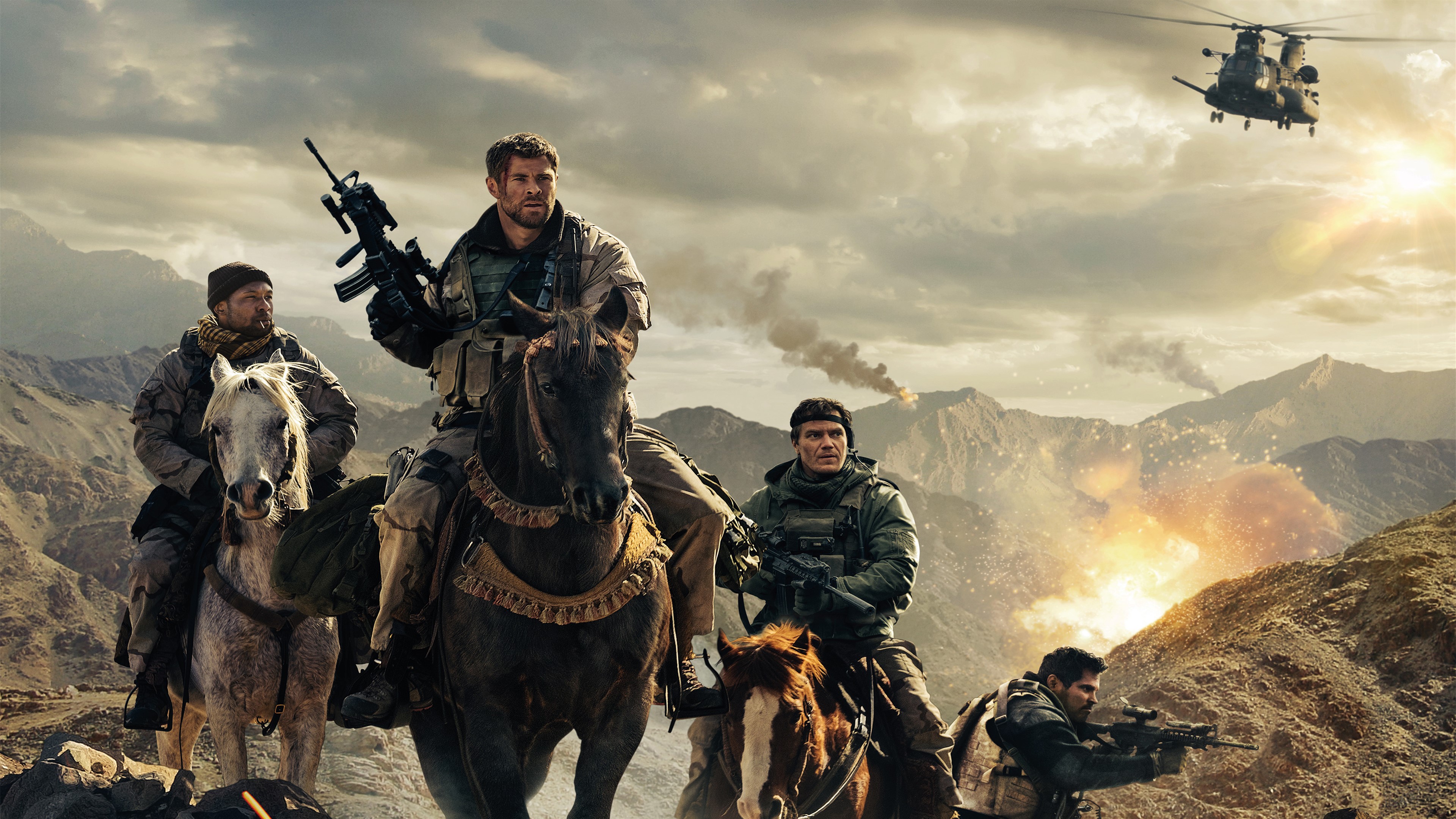 12 Strong 2018 HD Wallpaper
