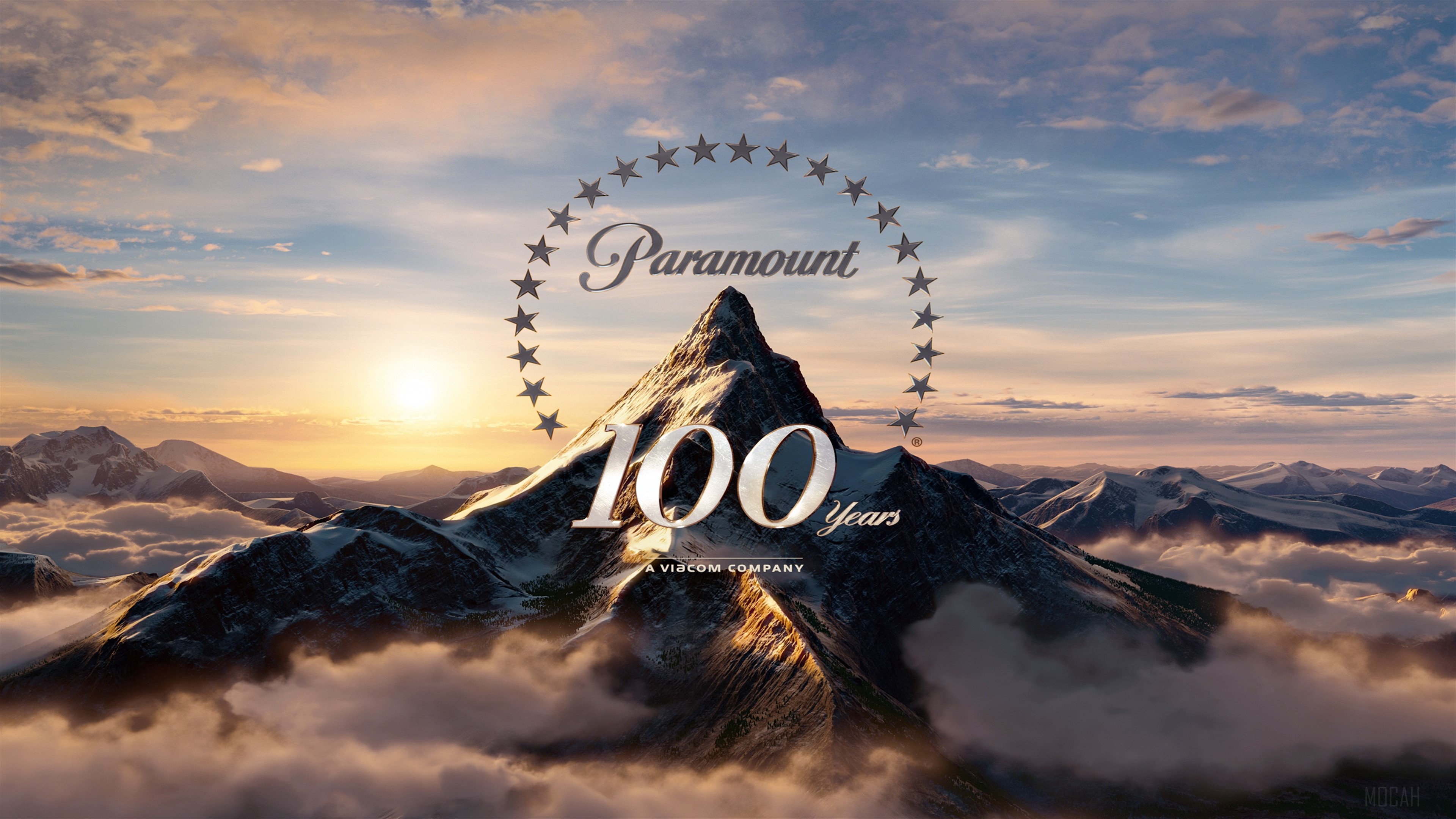 Paramount 100 Years Logo 4K HD Wallpaper