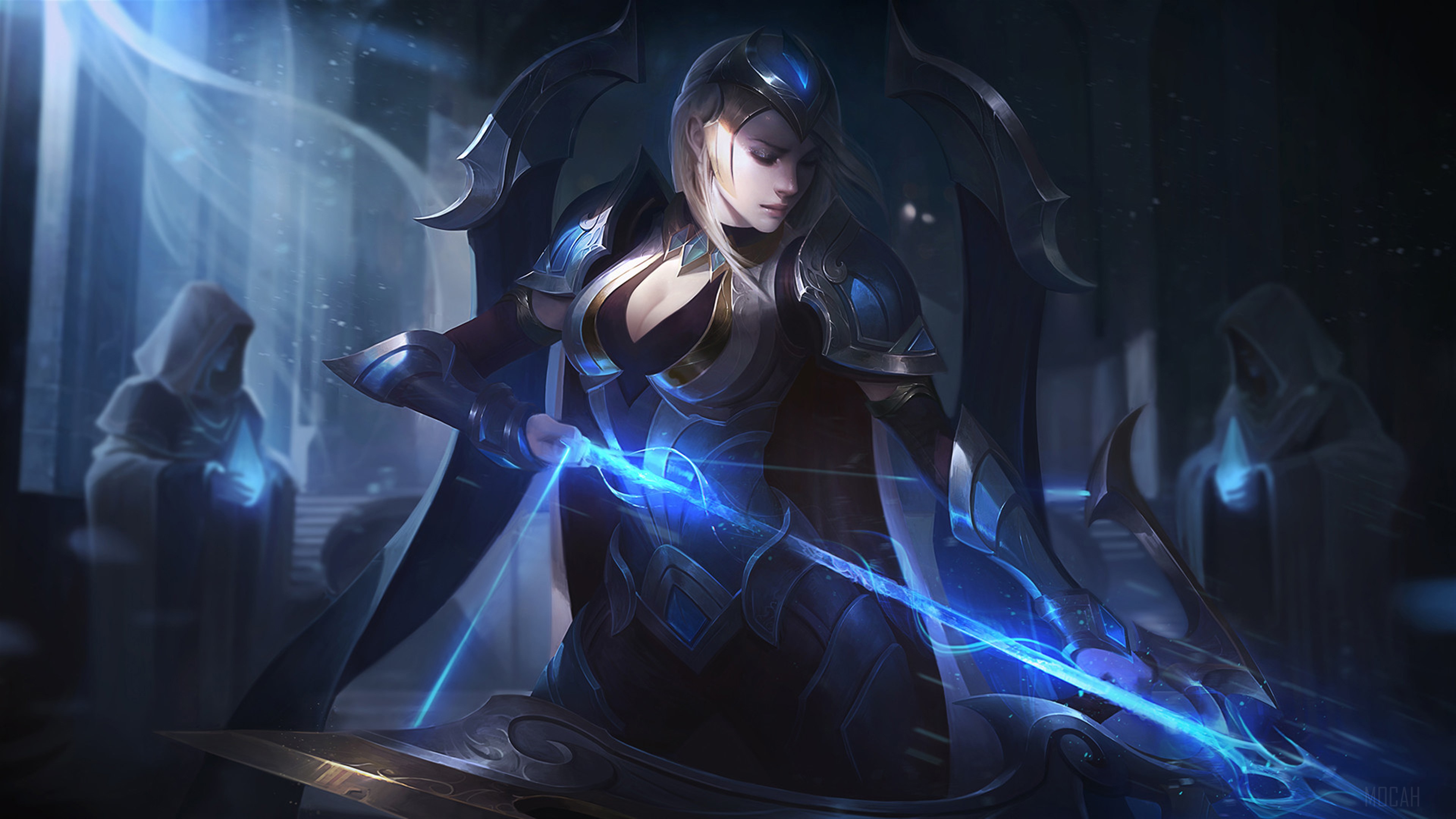 Championship Ashe from League of Legends 4K HD Wallpaper