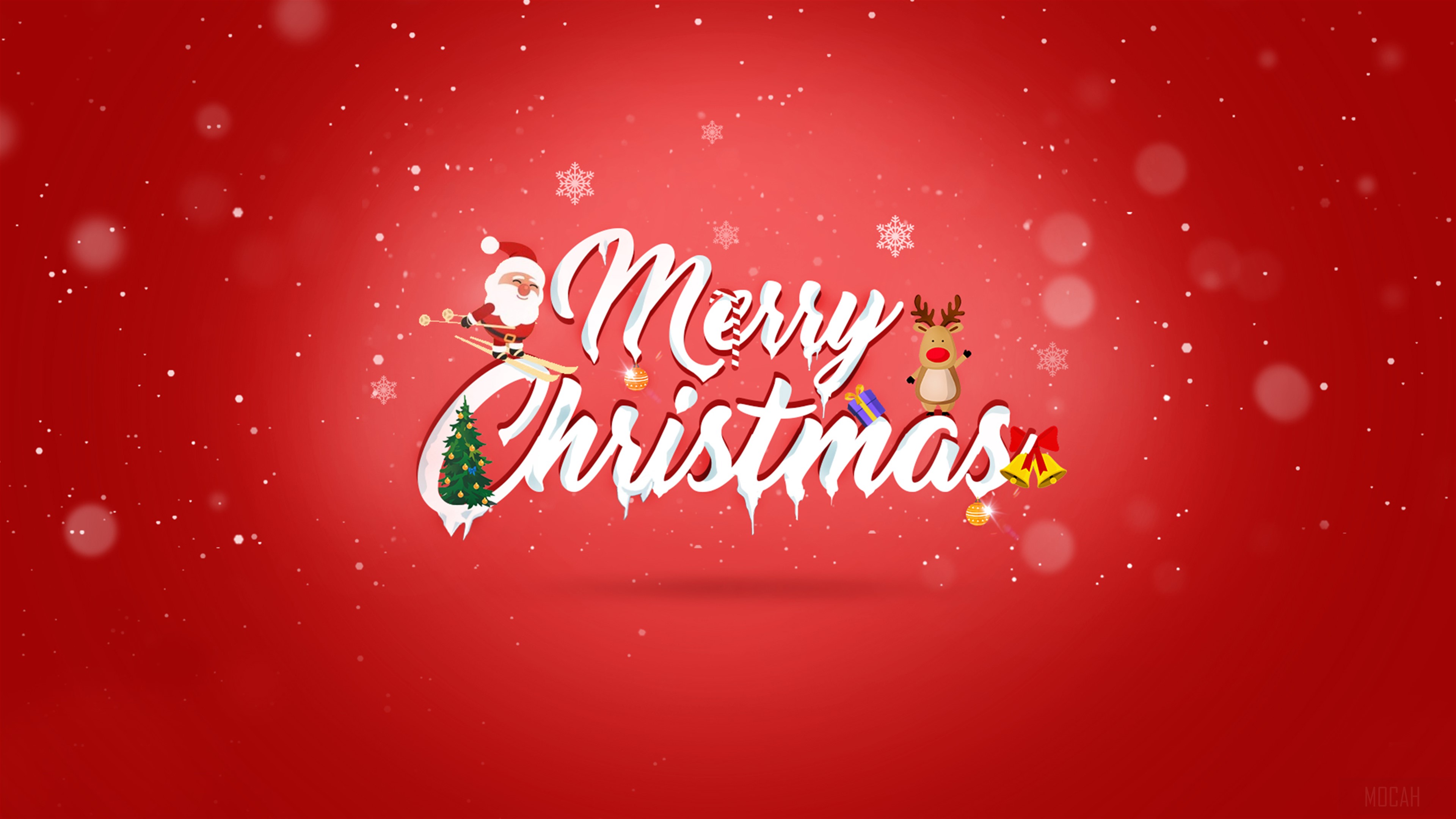 Merry Christmas 2018 HD Wallpaper