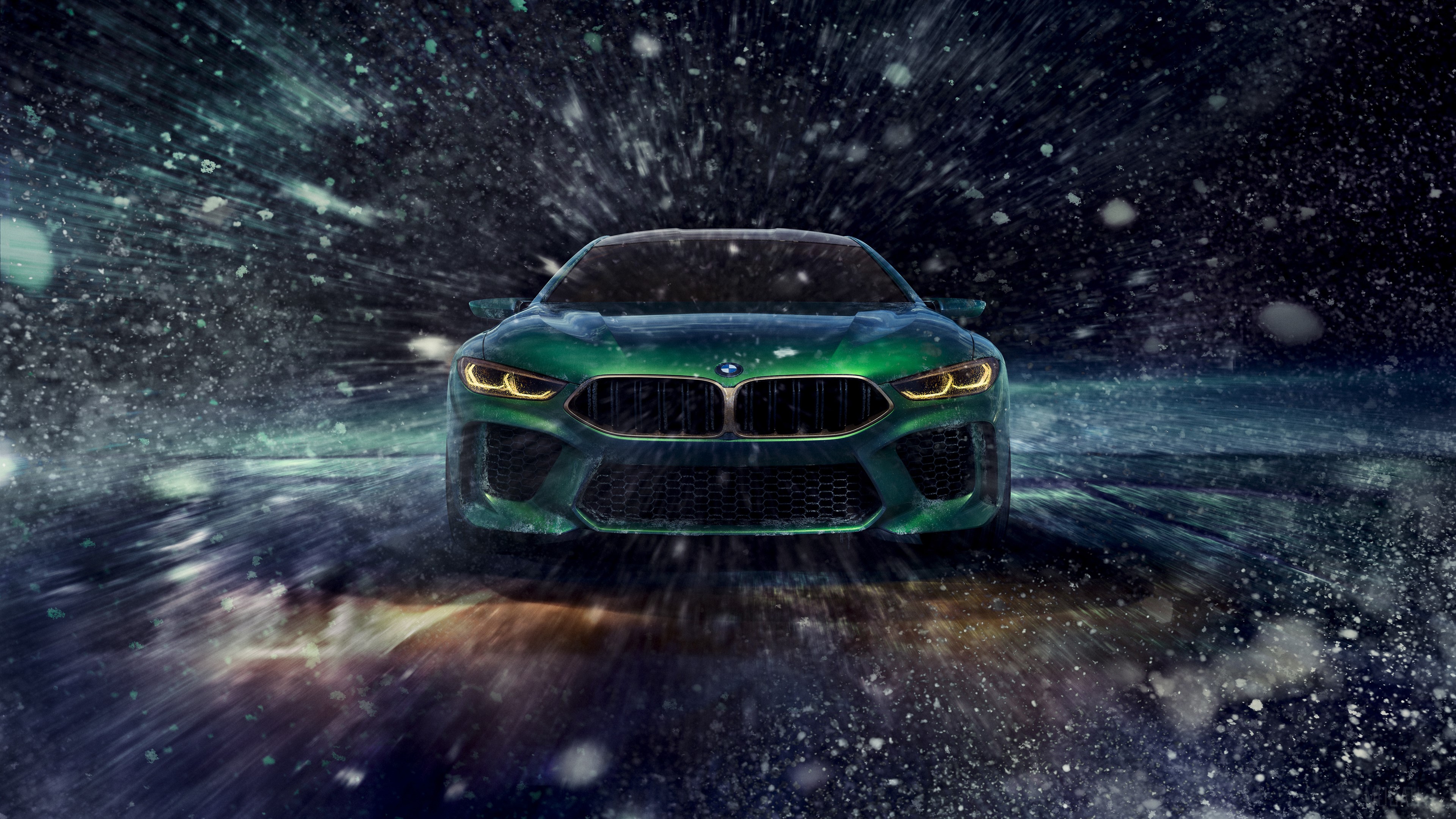 BMW Concept M8 Gran Coupe 4K HD Wallpaper