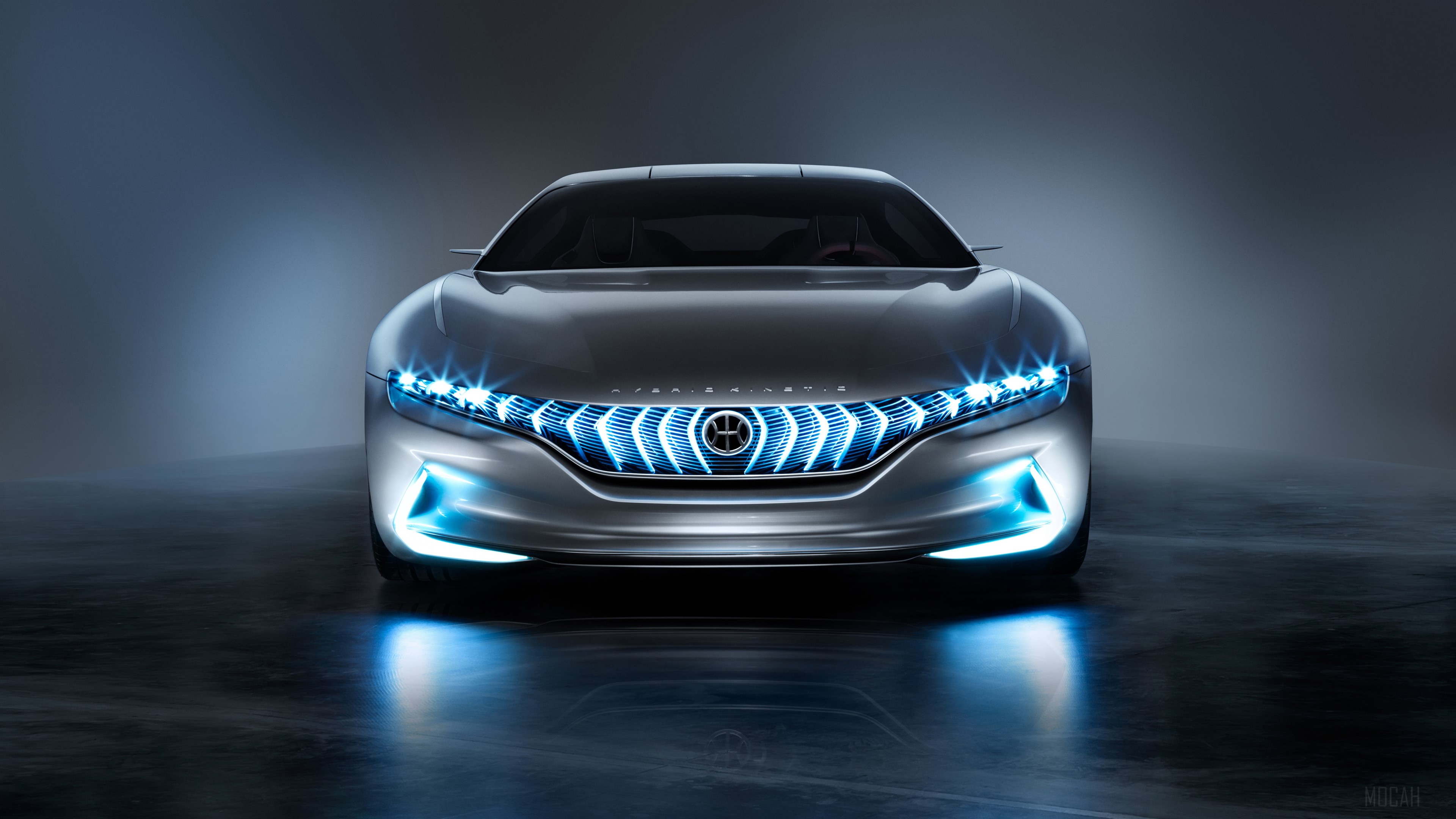 Hybrid Kinetic GT concept car at Geneva Motor Show 2018 4K HD Wallpaper