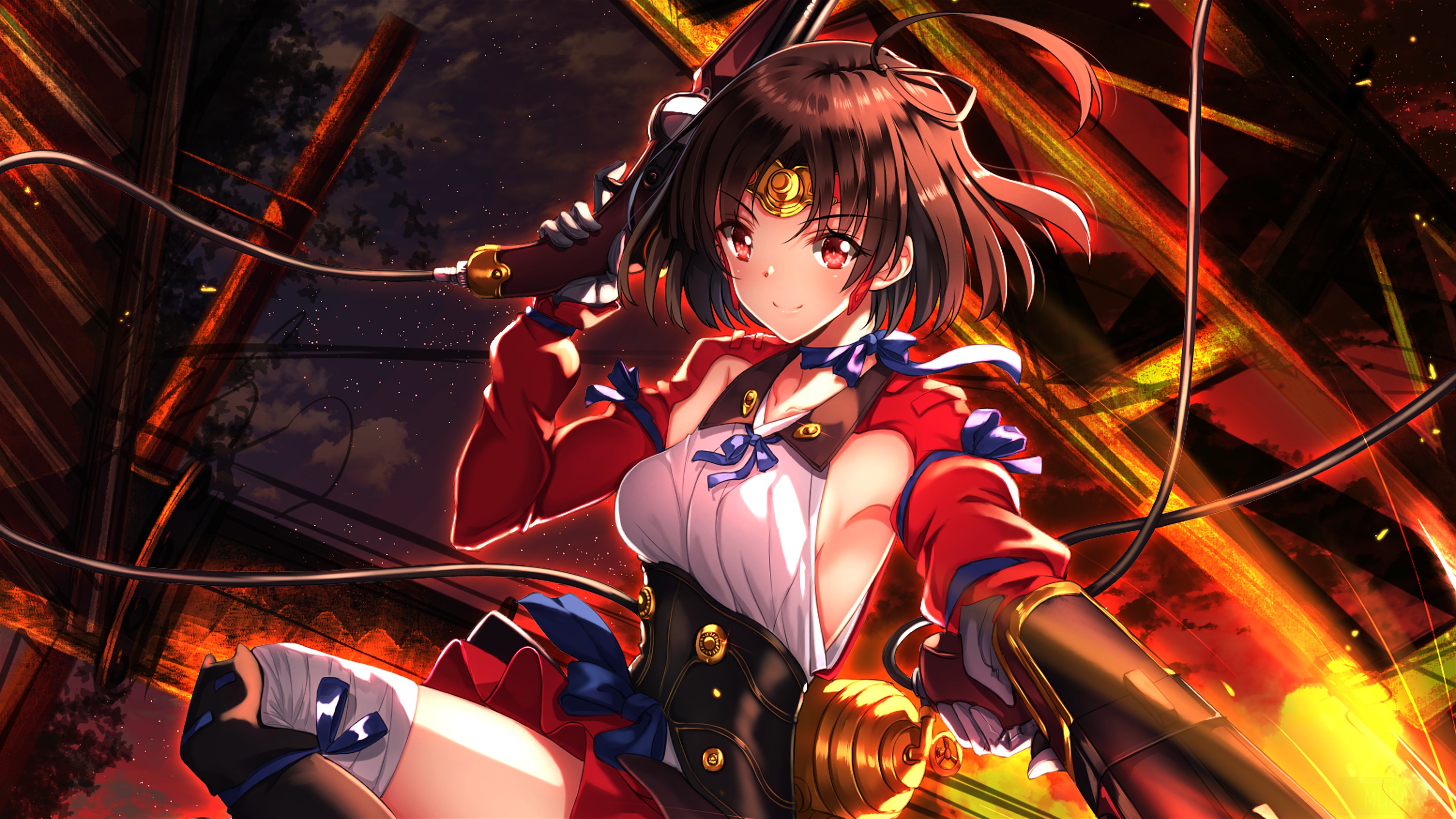 Mumei from Kabaneri of the Iron Fortress 4K HD Wallpaper