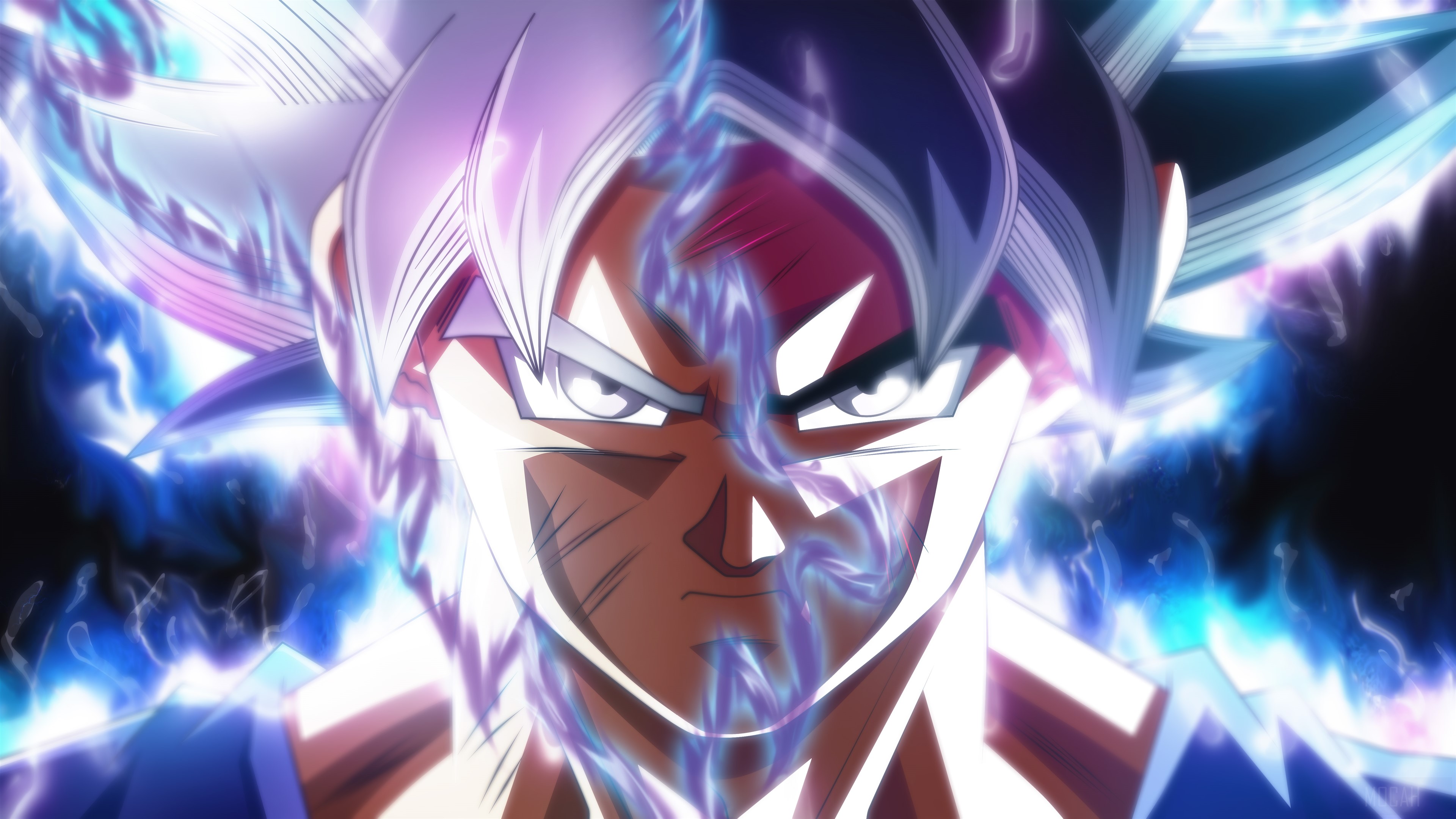 Goku Ultra Instinct from Dragon Ball Super 4K HD Wallpaper