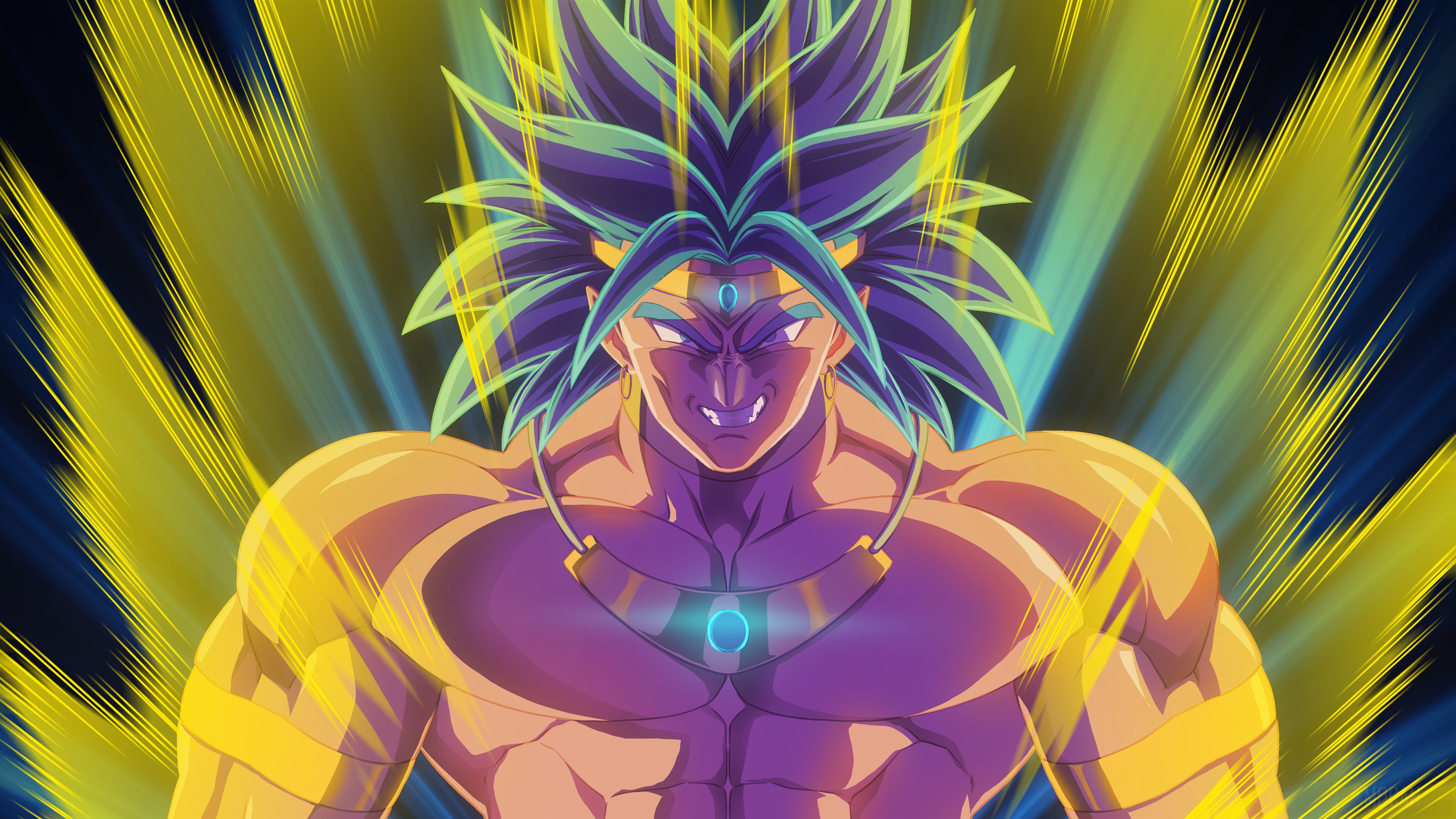 Broly from Dragon Ball Z 4K HD Wallpaper