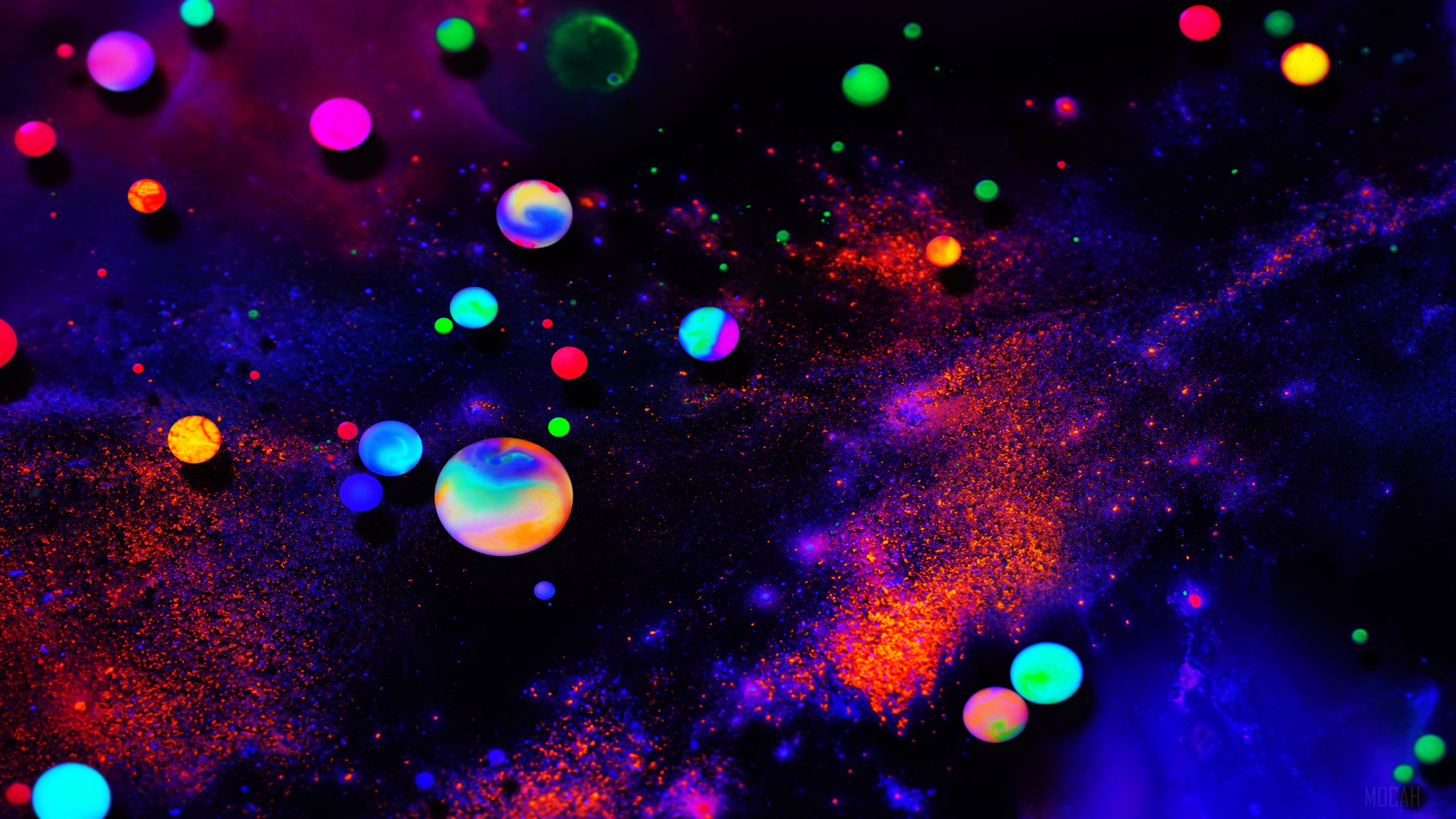 Neon Dreams HD Wallpaper