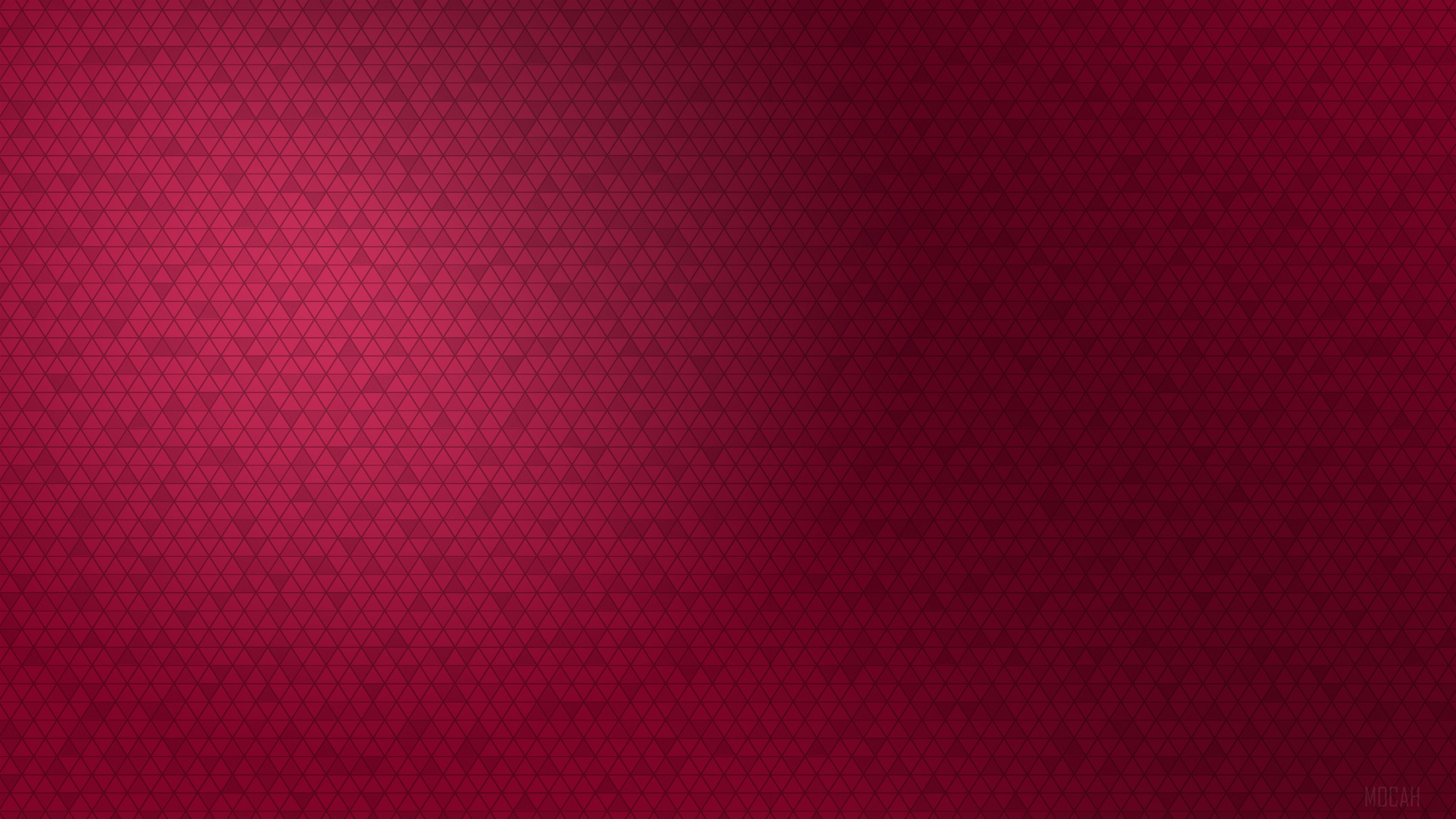 Amazing Red 4K Geometric Pattern HD Wallpaper