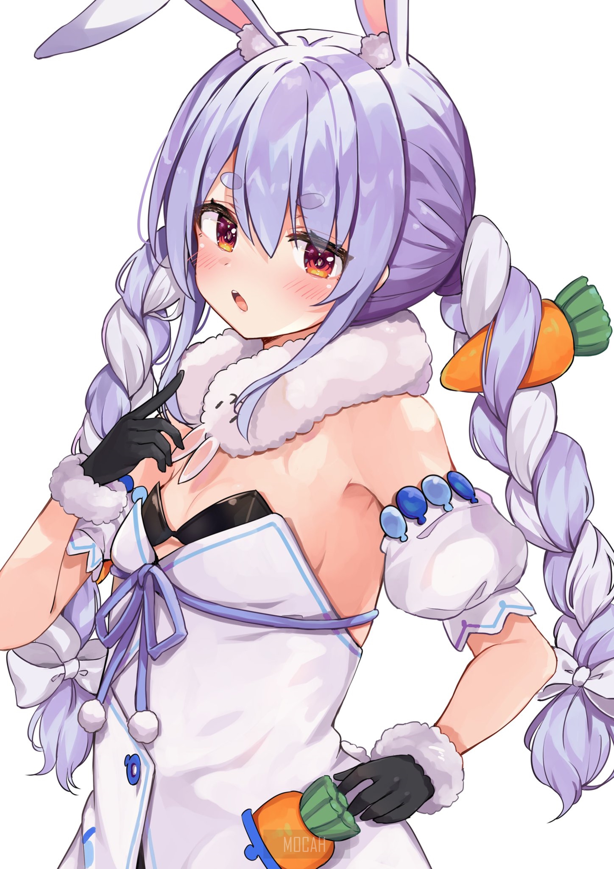 Usada Pekora from Hololive HD Phone Wallpaper