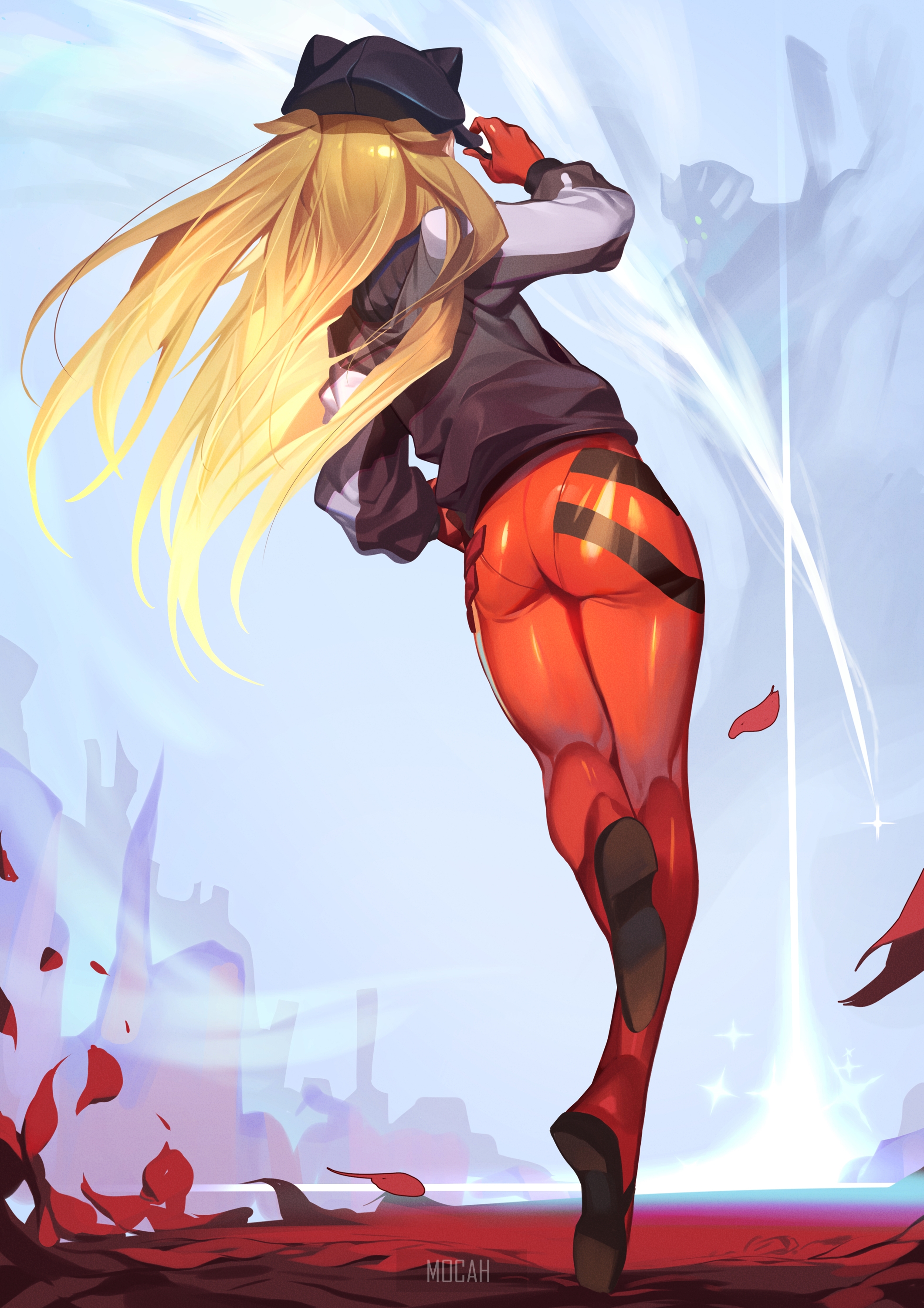 Asuka Langley Soryu from Neon Genesis Evangelion HD Phone Wallpaper