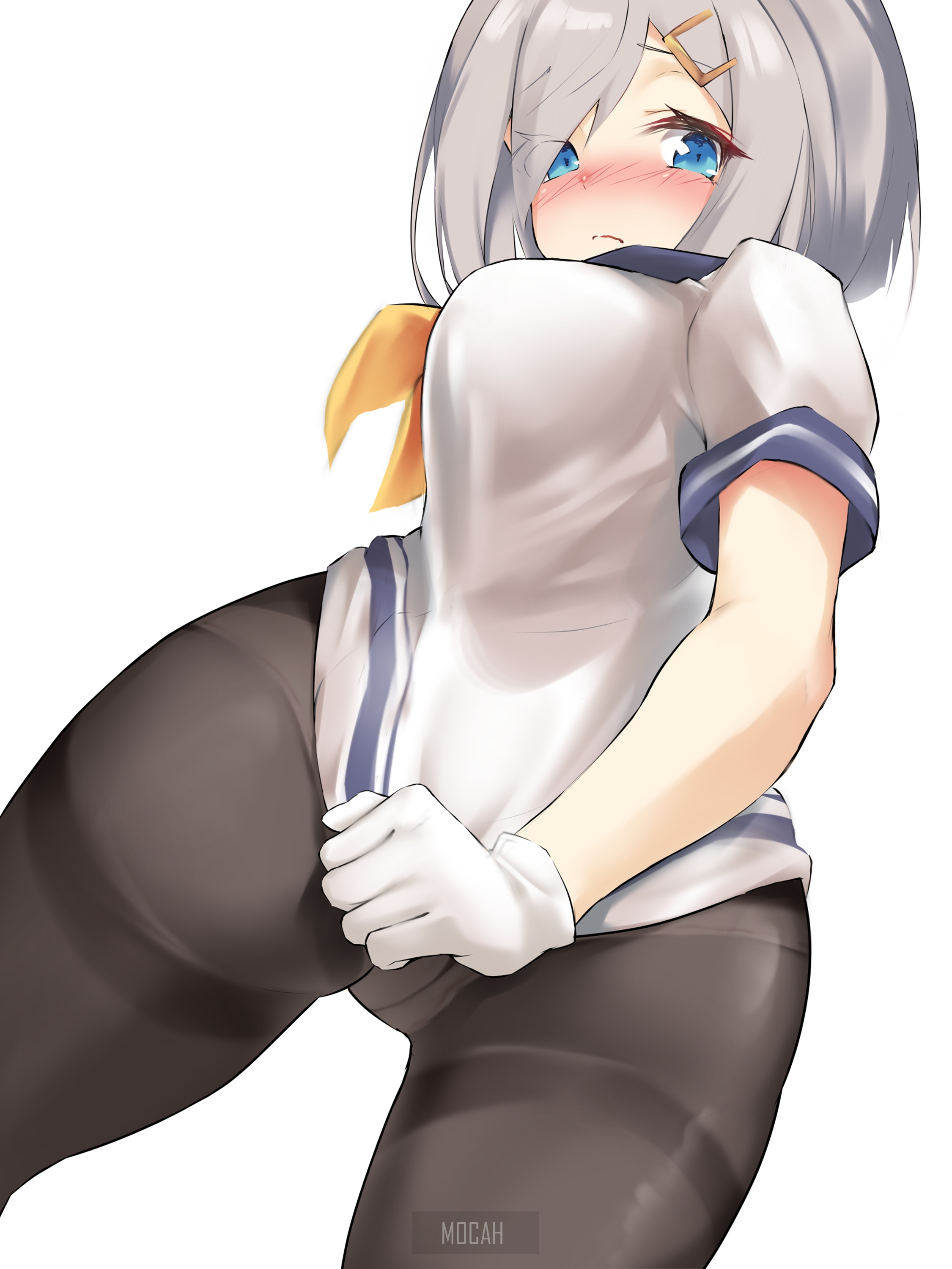 Hamakaze from KanColle anime girl HD Phone Wallpaper