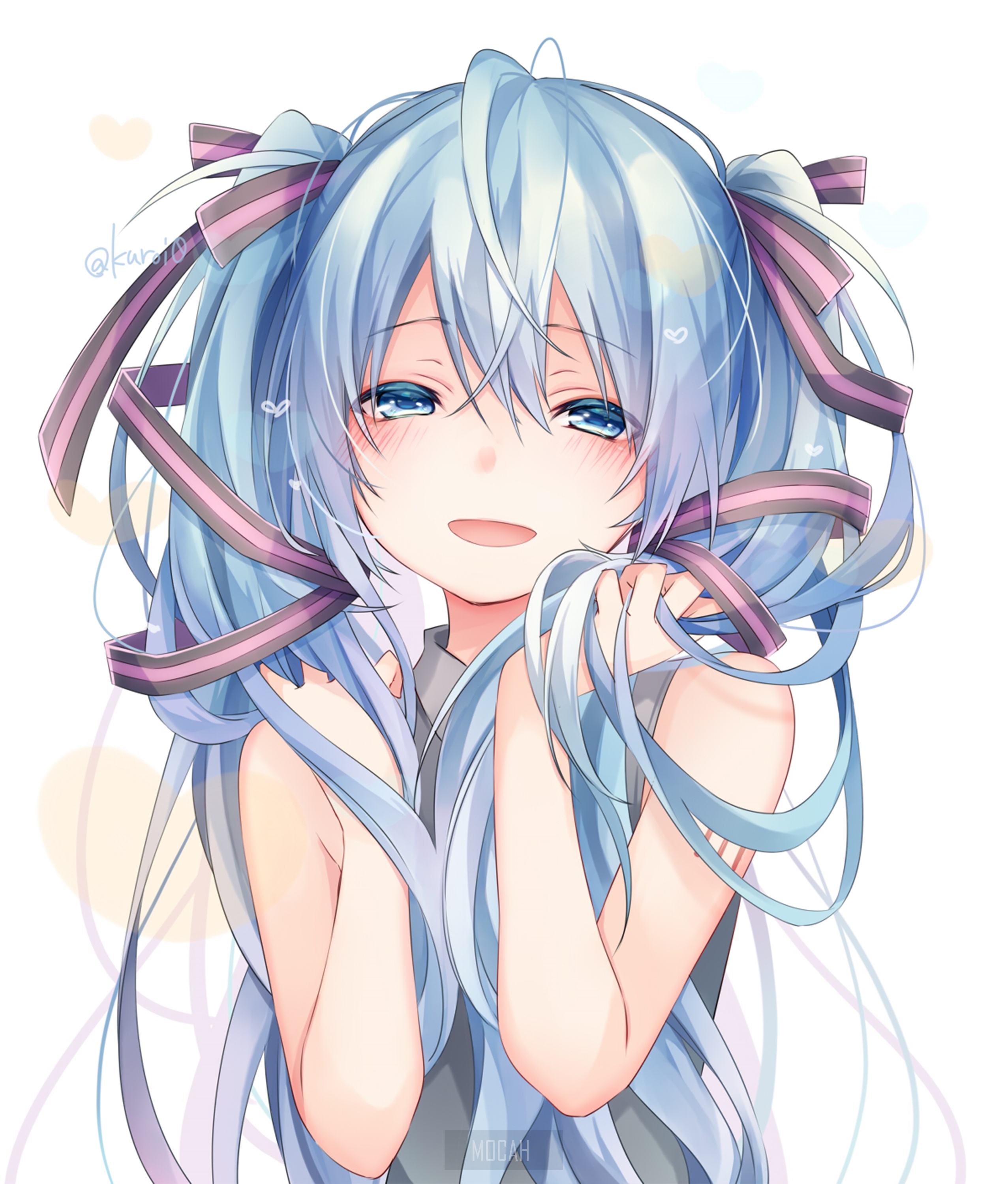 Hatsune Miku from Vocaloid HD Phone Wallpaper