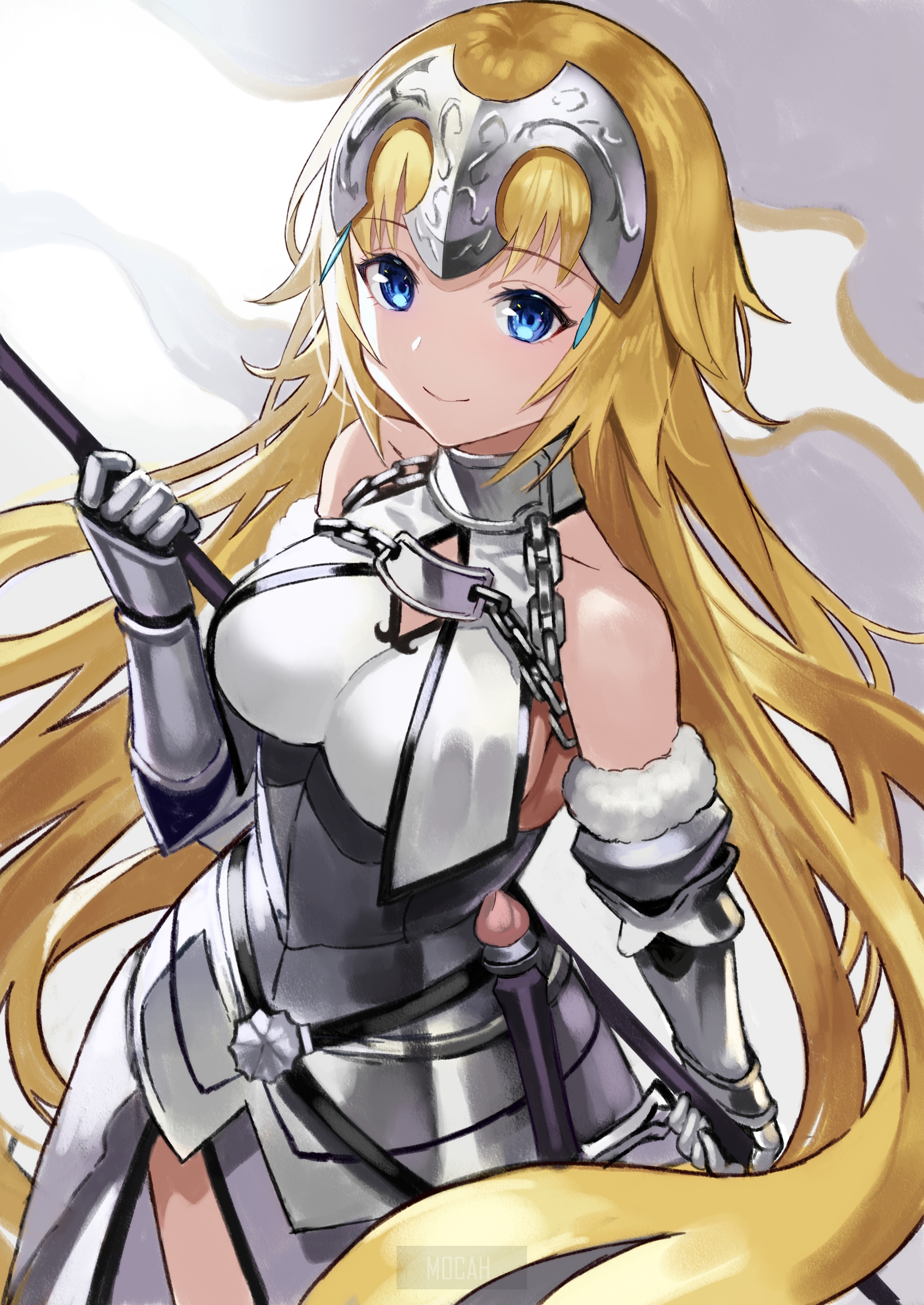 Jeanne d'Arc from Fate Series HD Phone Wallpaper