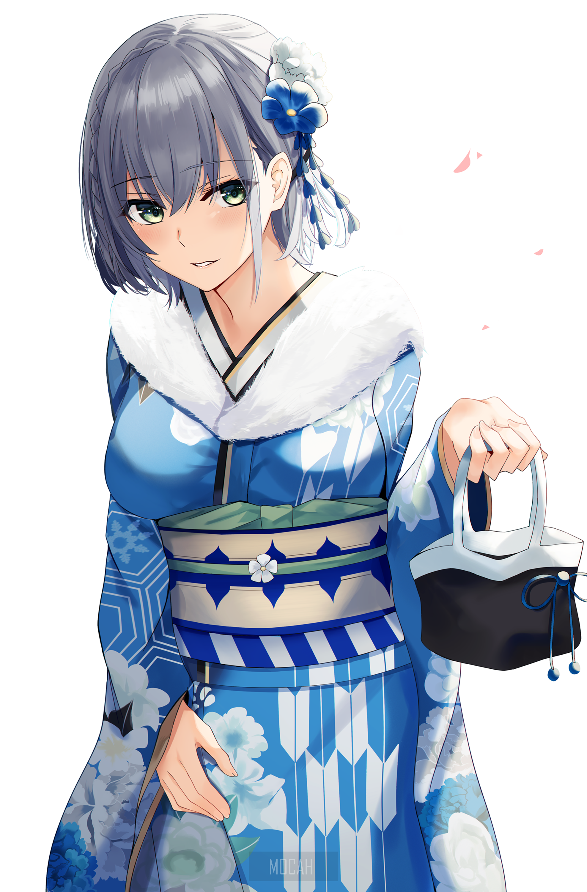 Shirogane Noel from Hololive HD Phone Wallpaper