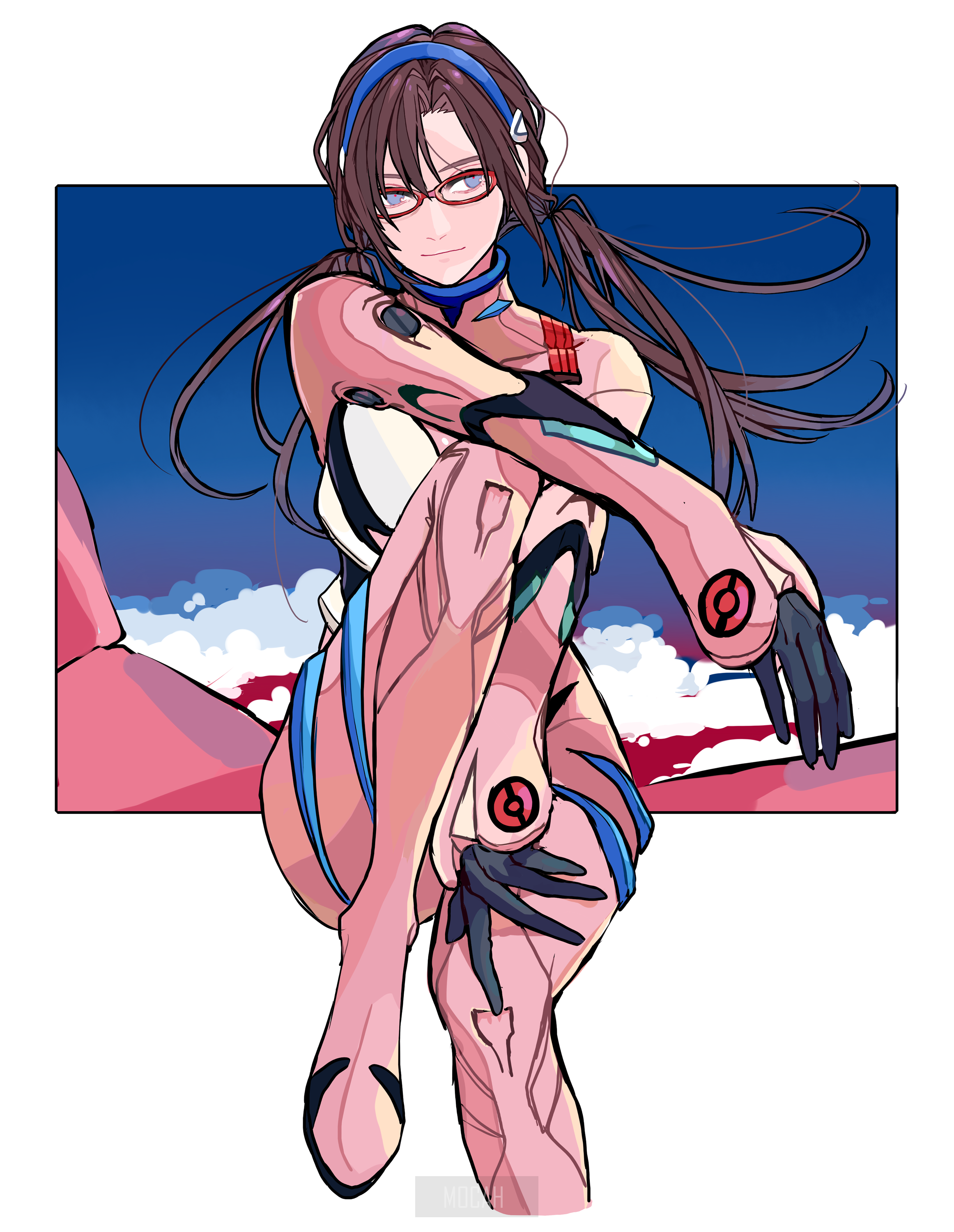 Makinami Mari Illustrious from Neon Genesis Evangelion HD Phone Wallpaper