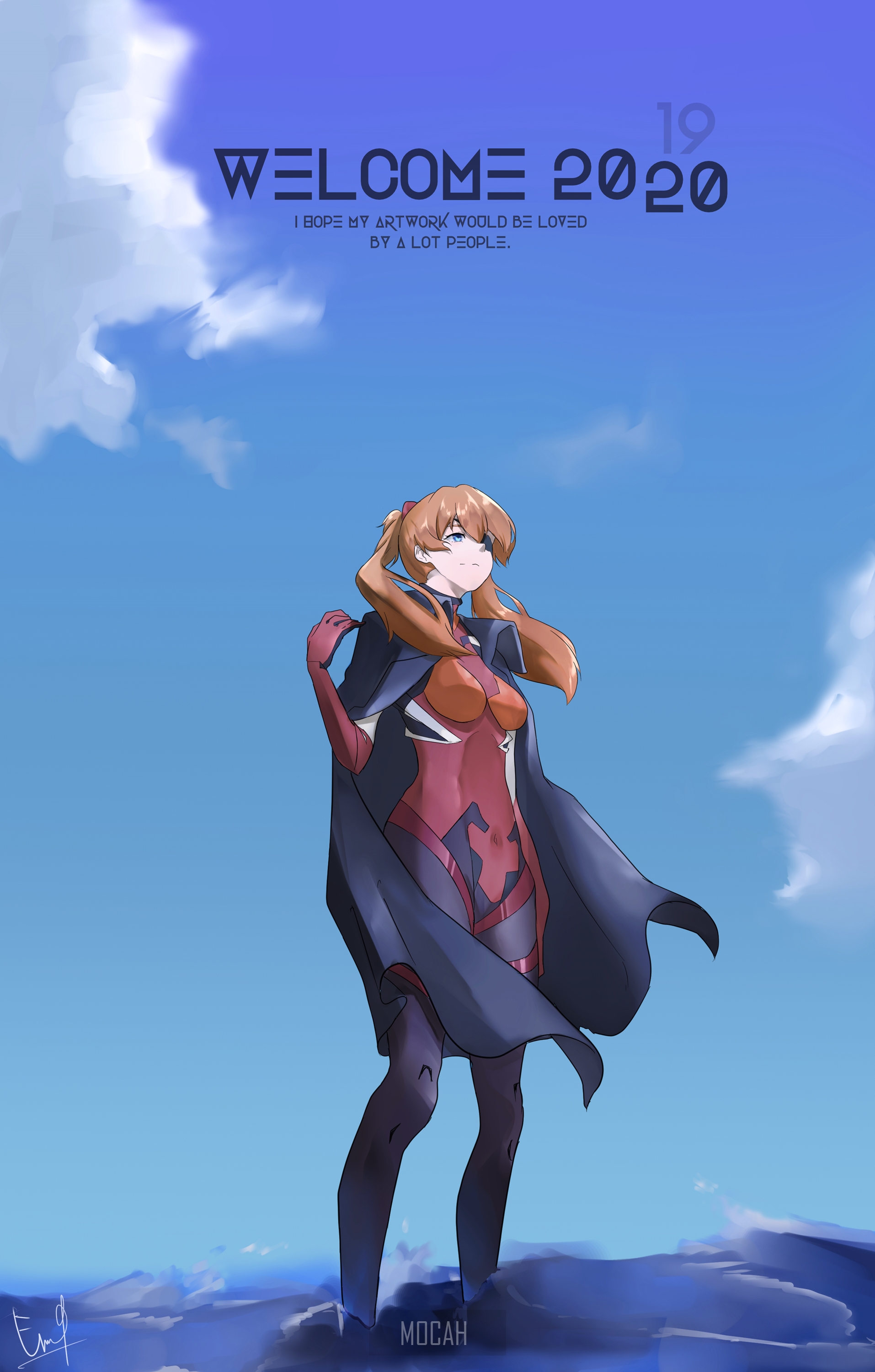 Asuka Langley Shikinami from Neon Genesis Evangelion HD Phone Wallpaper