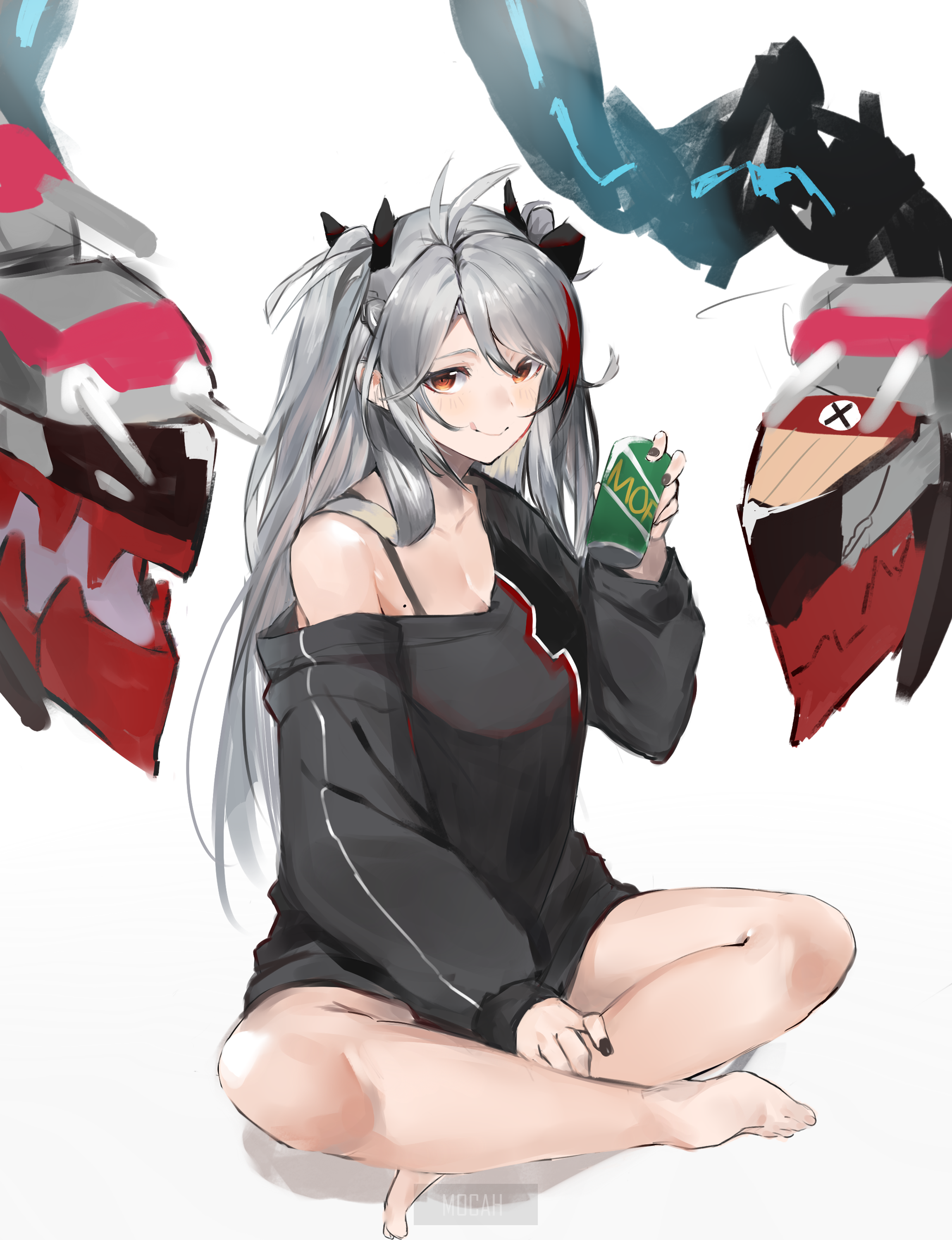Prinz Eugen from Azur Lane holding a UNO card HD Phone Wallpaper