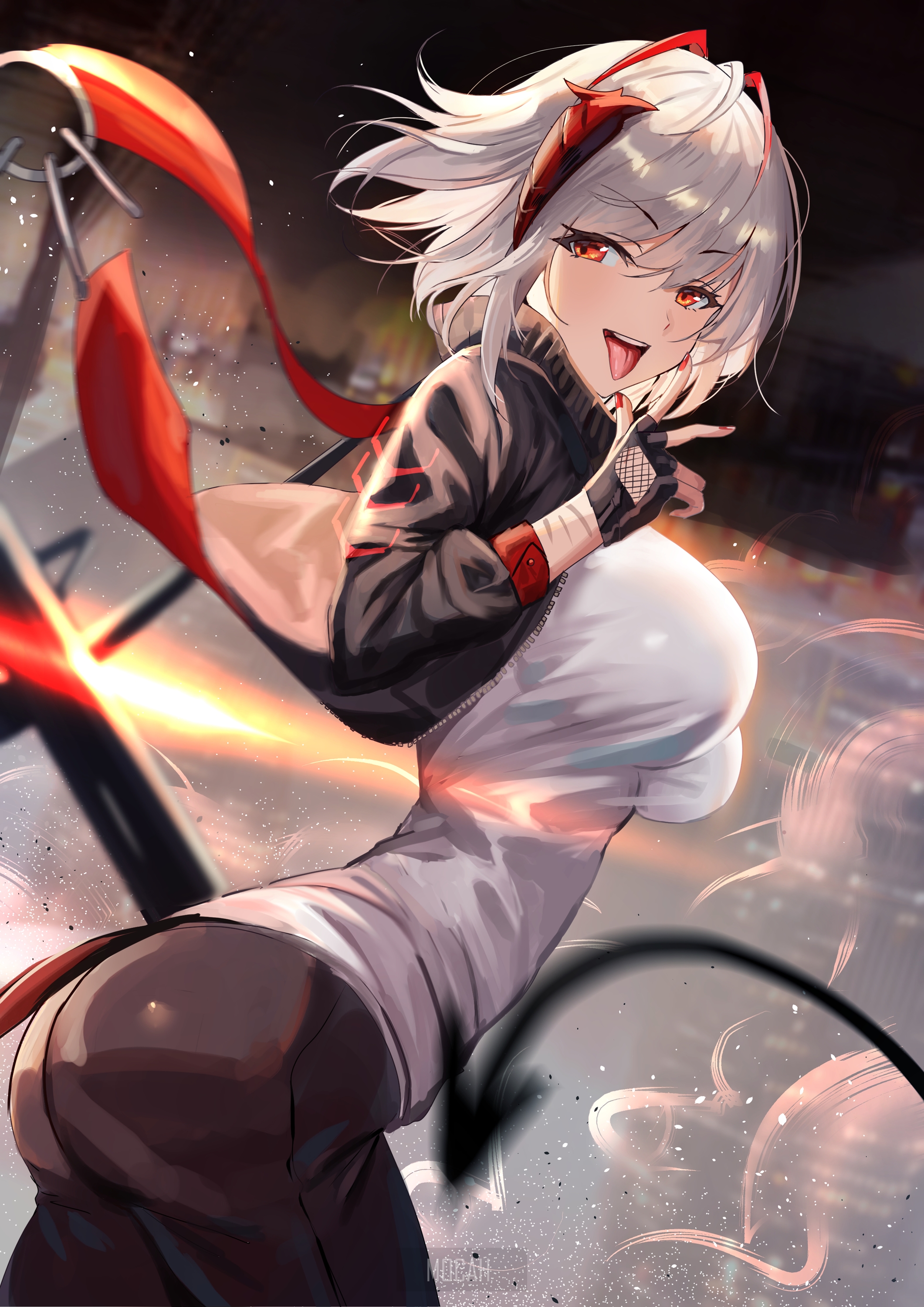 W from Arknights HD Phone Wallpaper