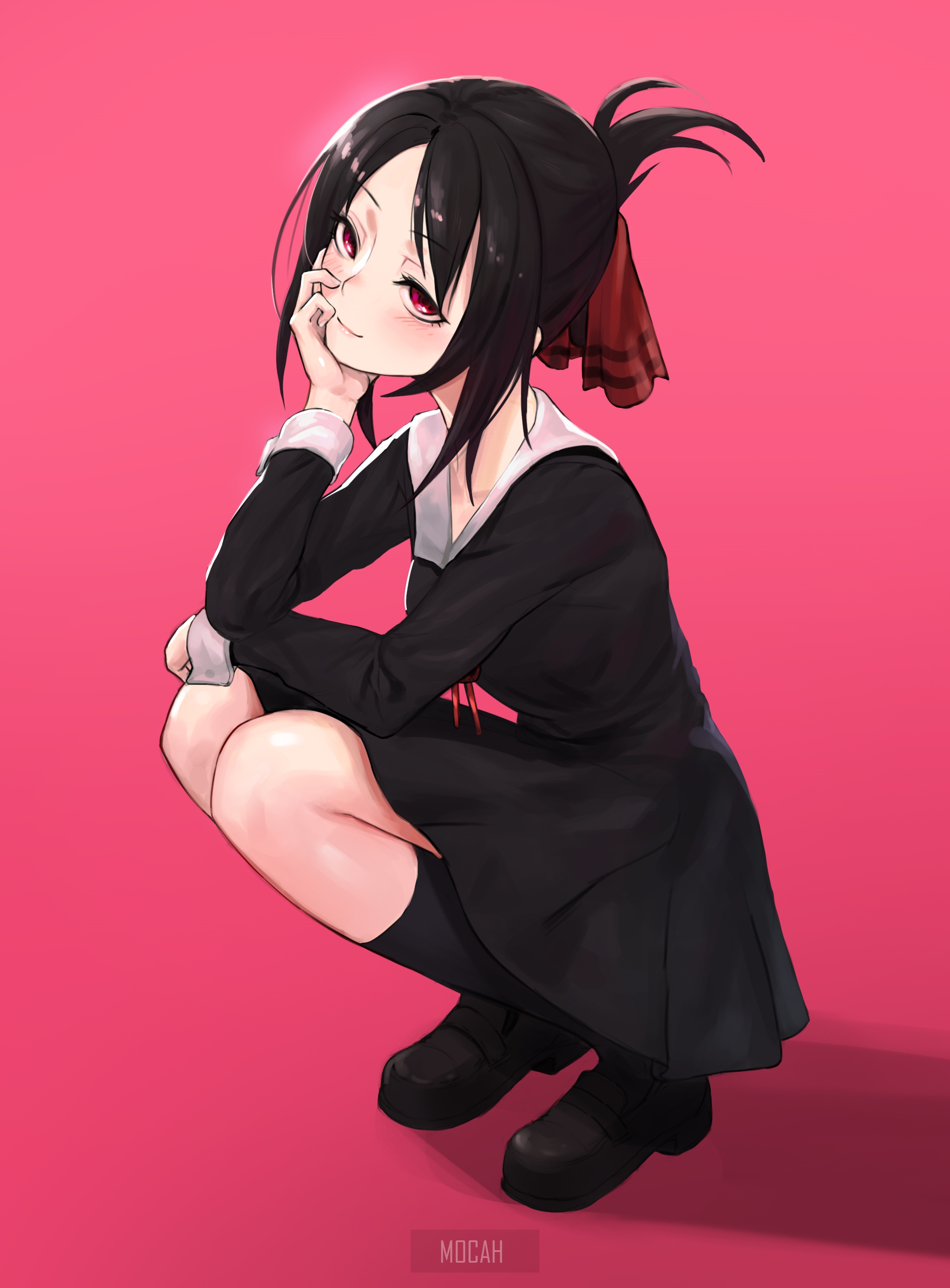 Kaguya Shinomiya from Kaguya-Sama: Love is War HD Phone Wallpaper