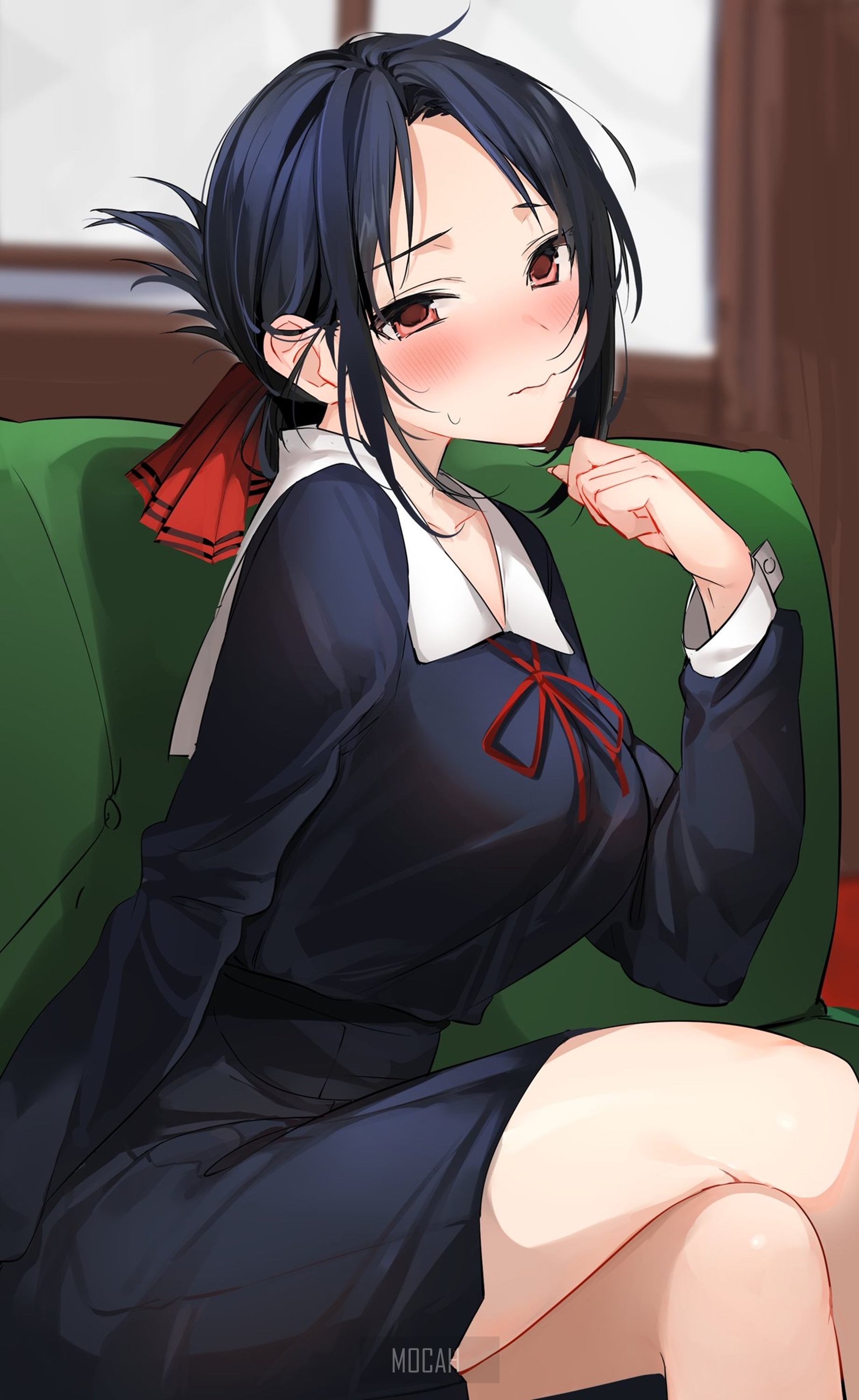 Kaguya Shinomiya from Kaguya-Sama: Love is War HD Phone Wallpaper