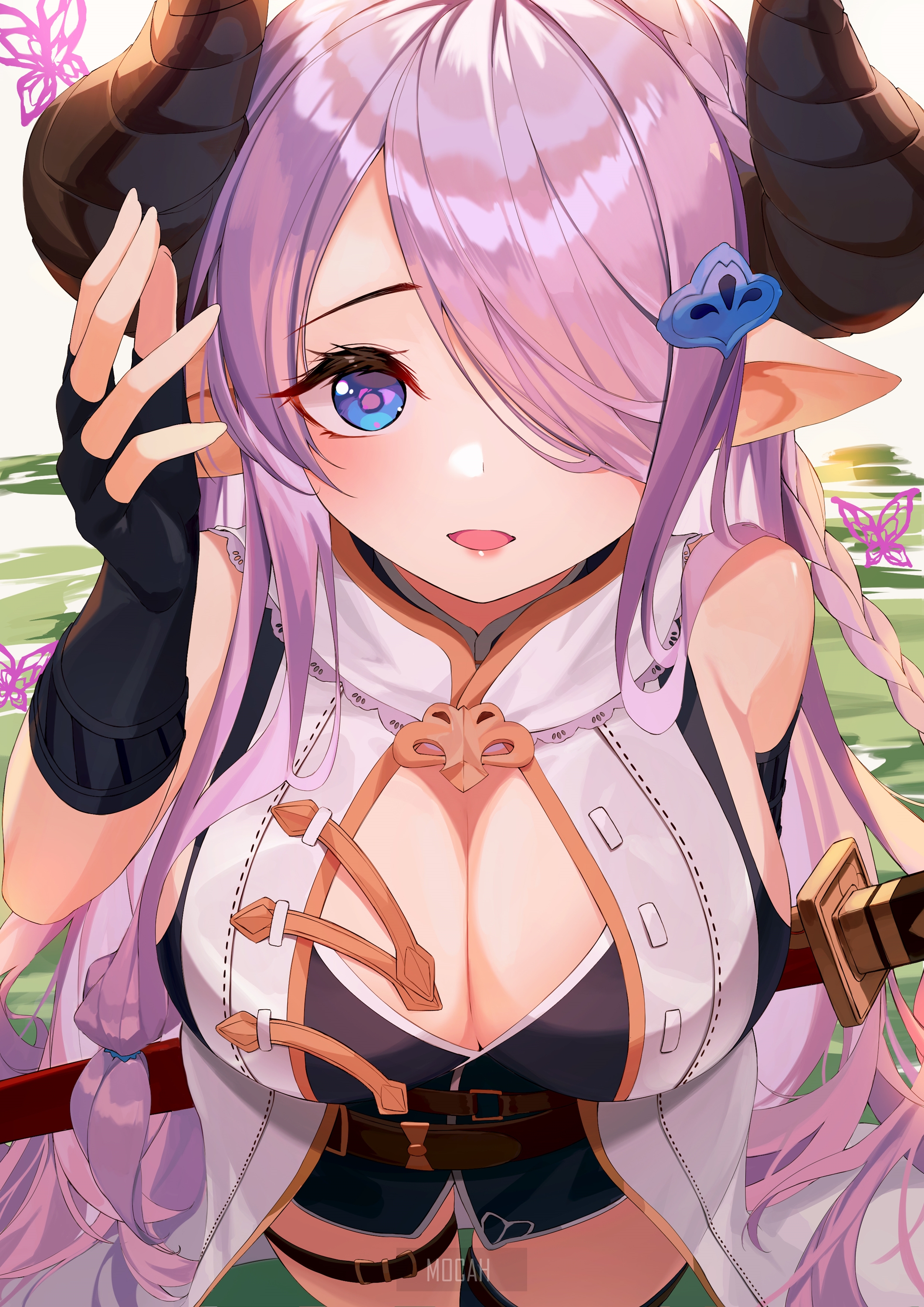 Narmaya from Granblue Fantasy HD Phone Wallpaper
