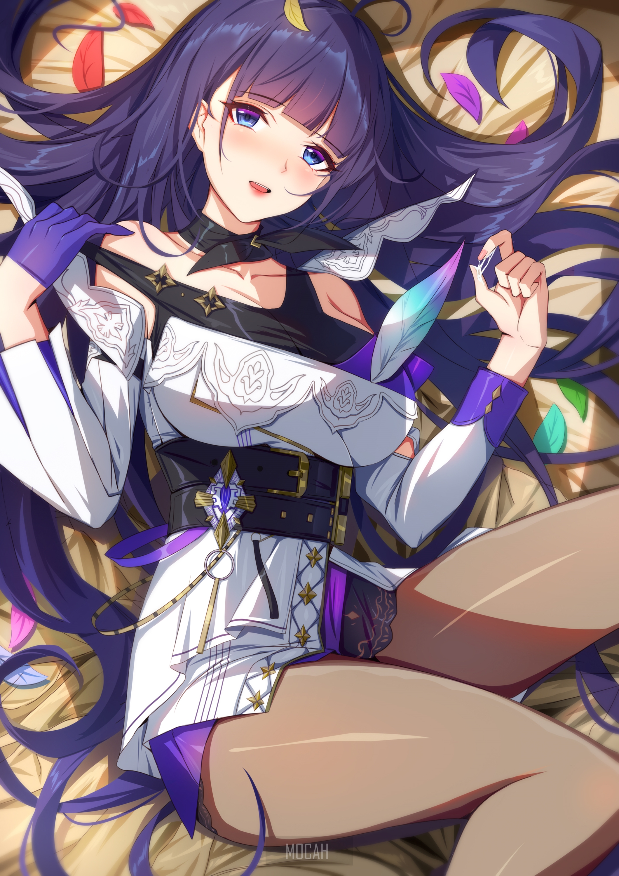 Mei from Honkai Impact 3rd lying down HD Phone Wallpaper