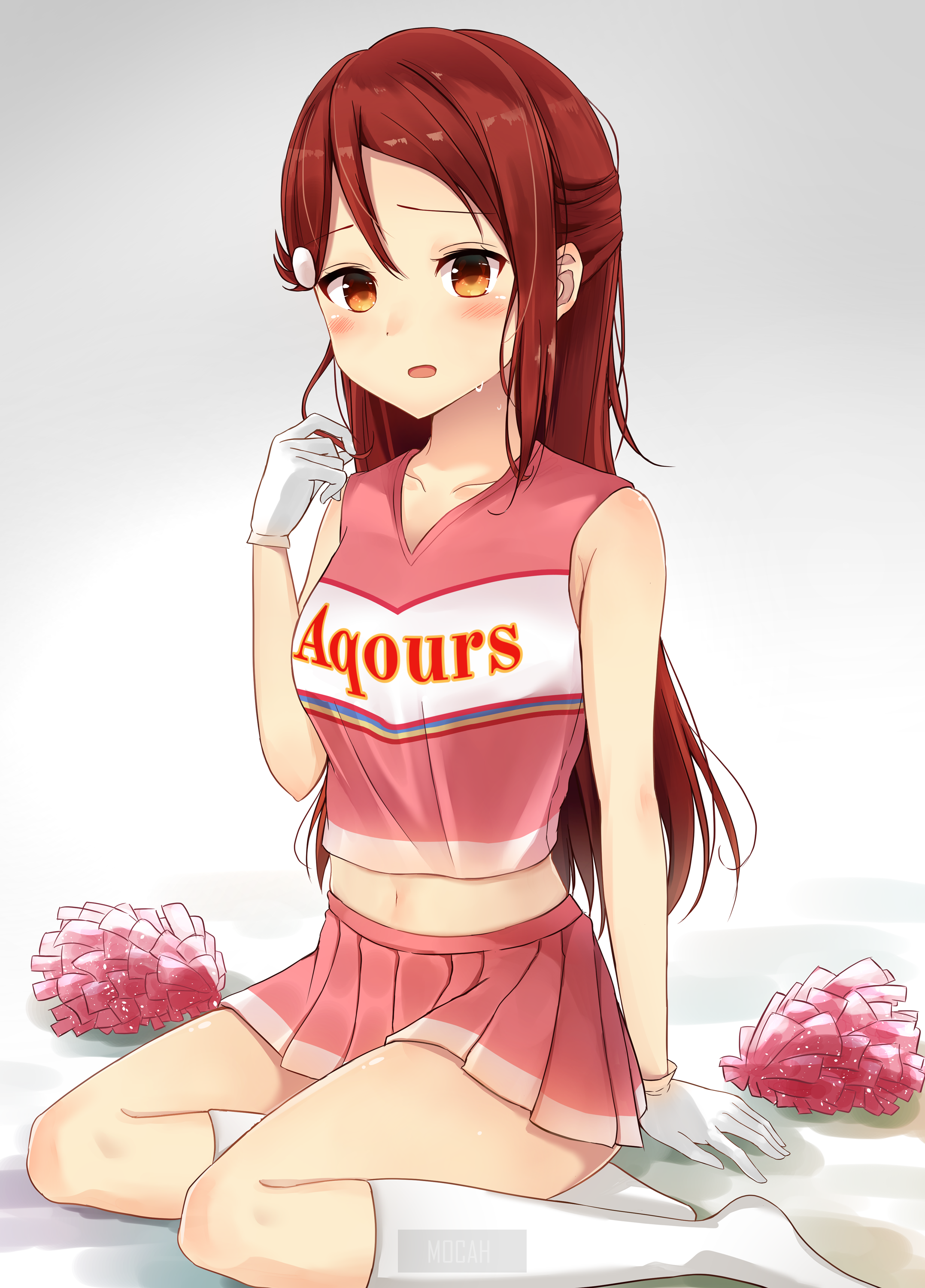 Sakurauchi Riko from Love Live! Sunshine!! HD Phone Wallpaper