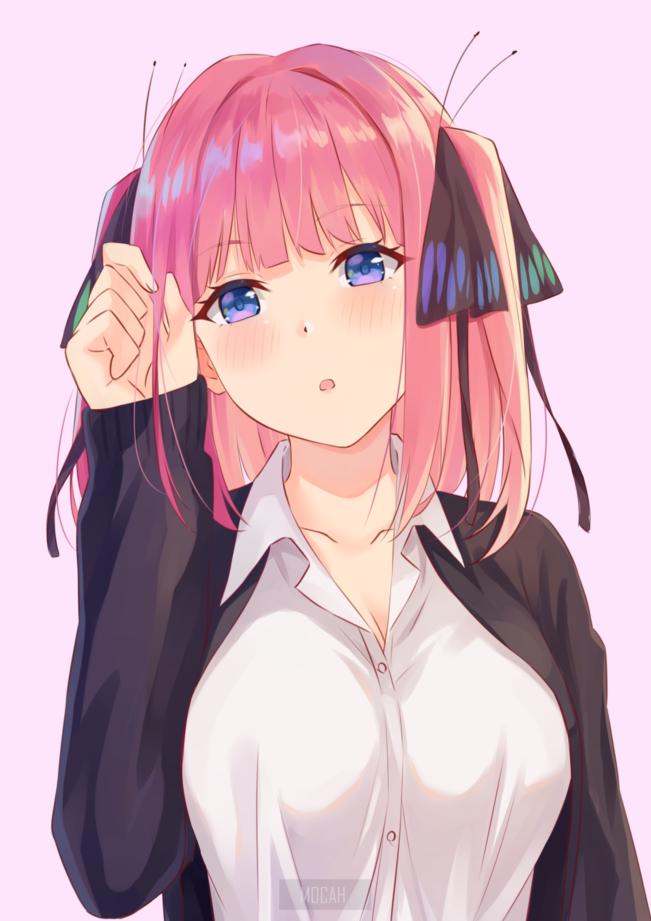 Nino Nakano from The Quintessential Quintuplets HD Phone Wallpaper