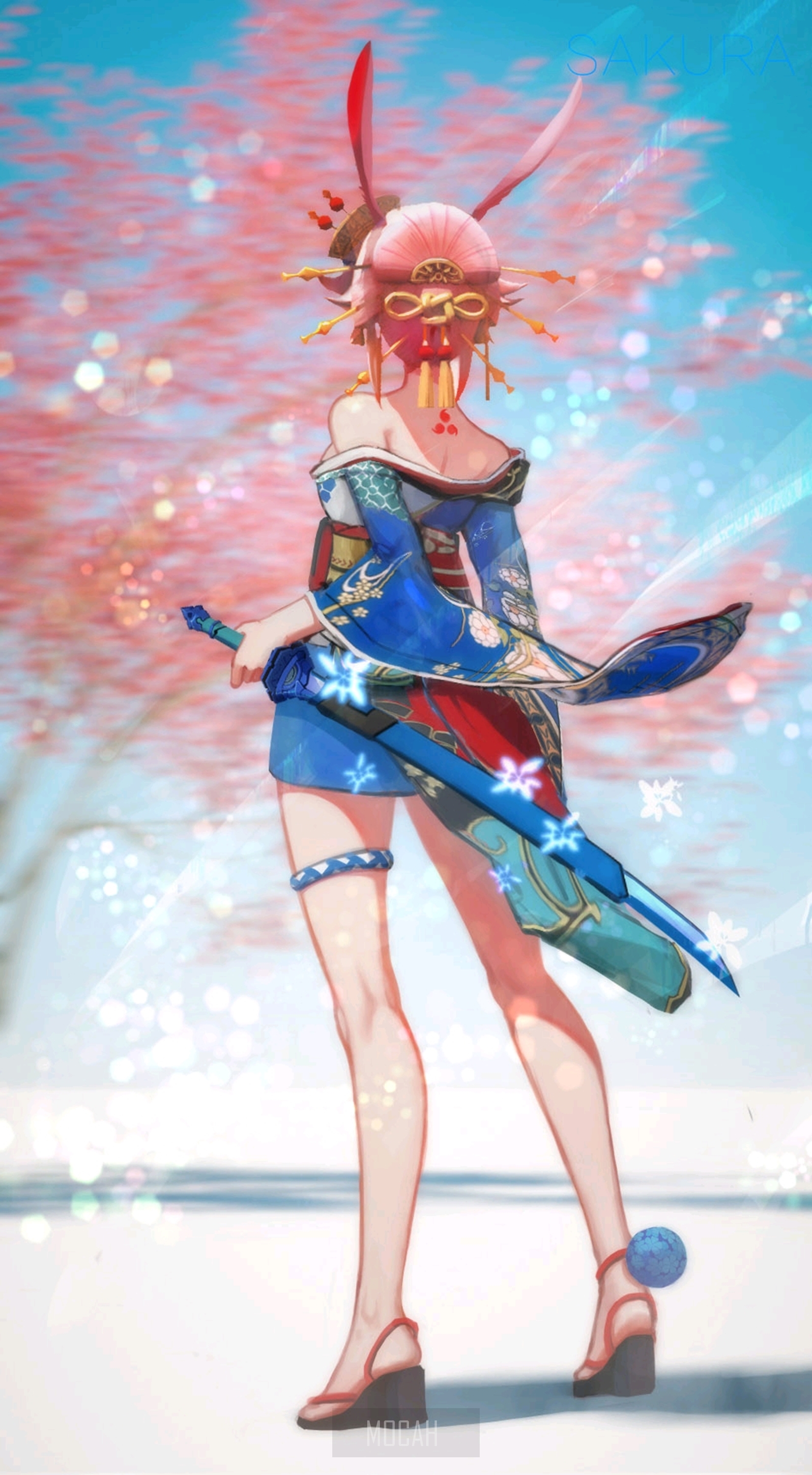 Yae Sakura from Honkai Impact 3rd HD Phone Wallpaper