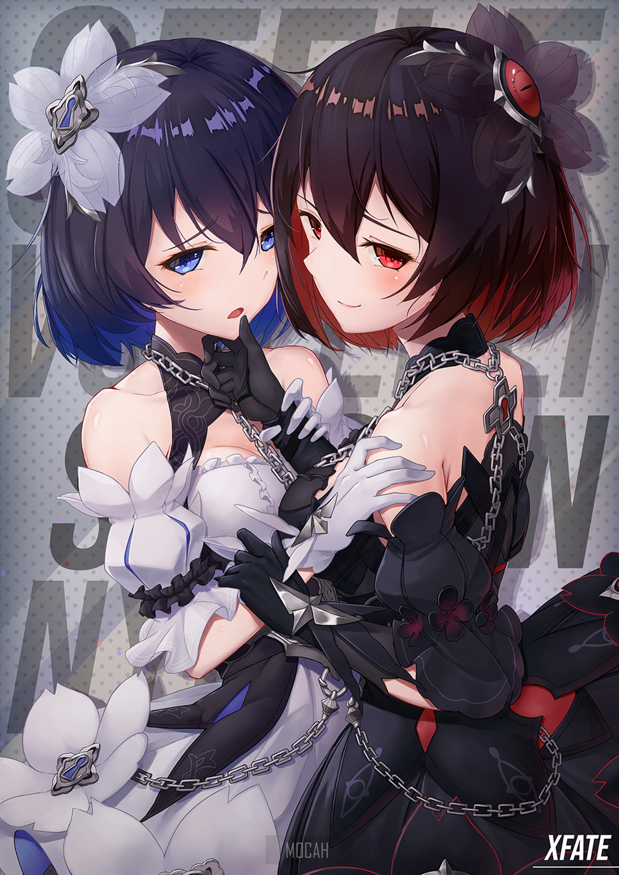 Seele and Herrscher of Reason from Honkai Impact 3rd HD Phone Wallpaper