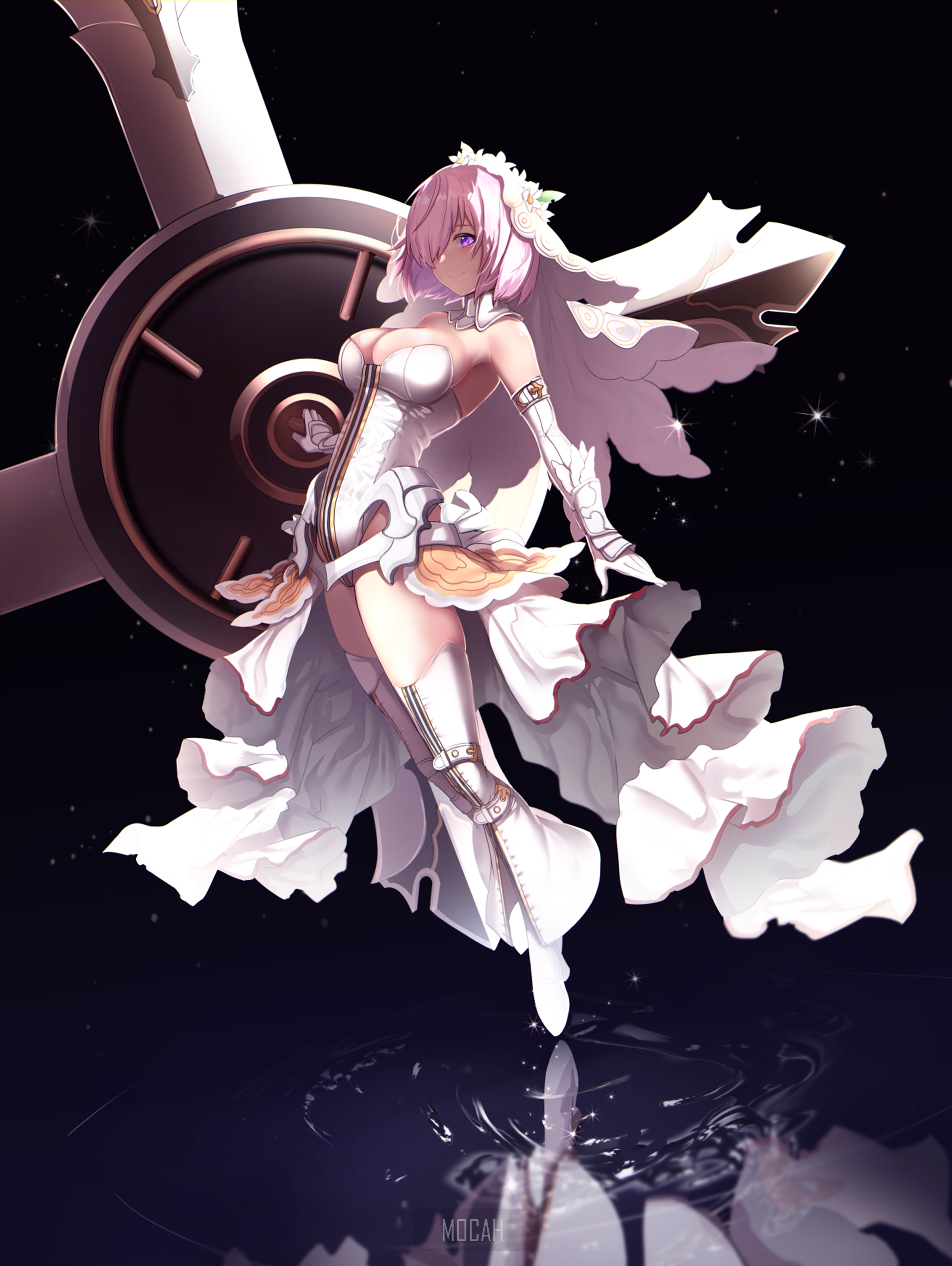 Mash Kyrielight from Fate/Grand Order HD Phone Wallpaper