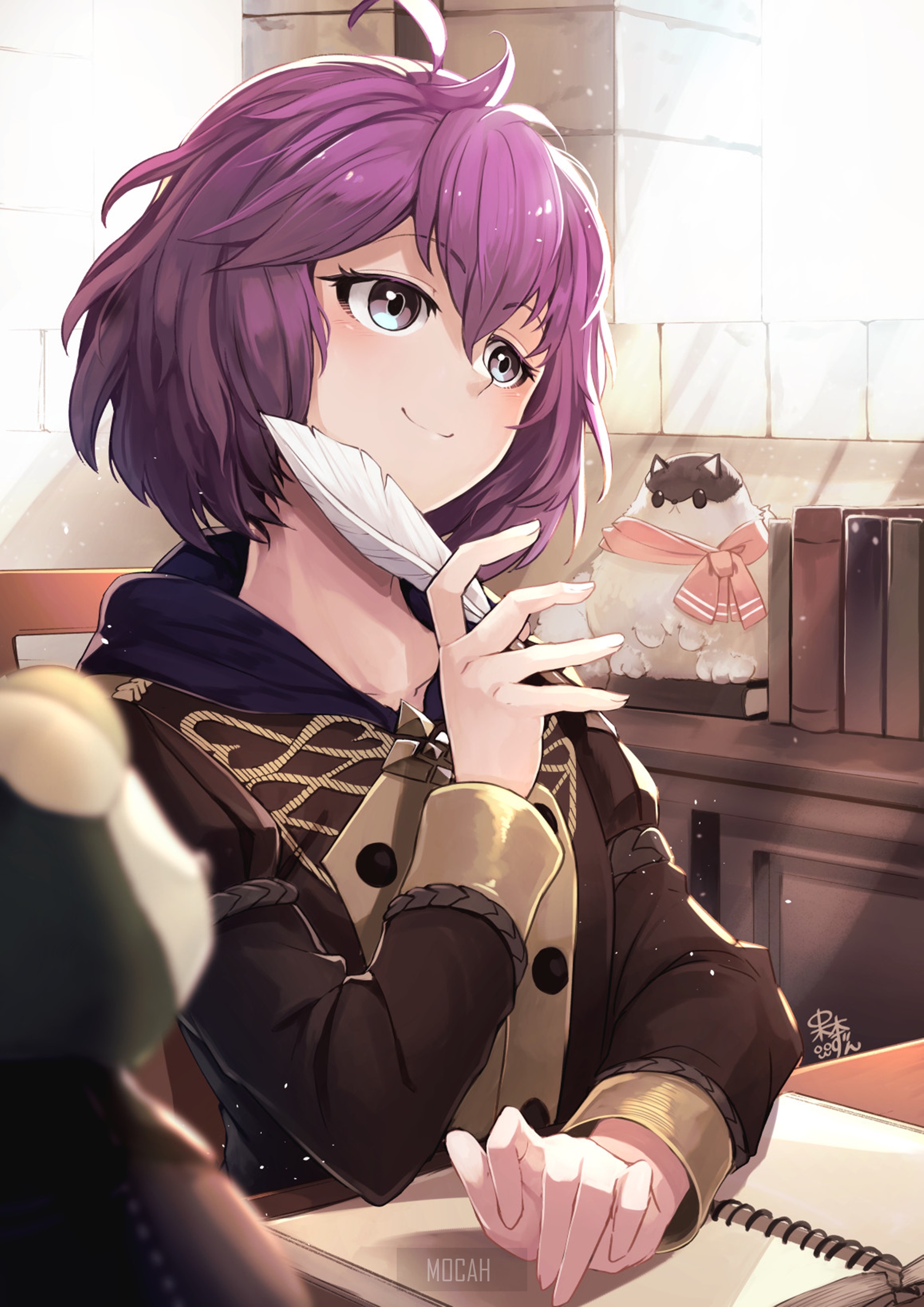 Bernadetta von Varley from Fire Emblem Three Houses HD Phone Wallpaper