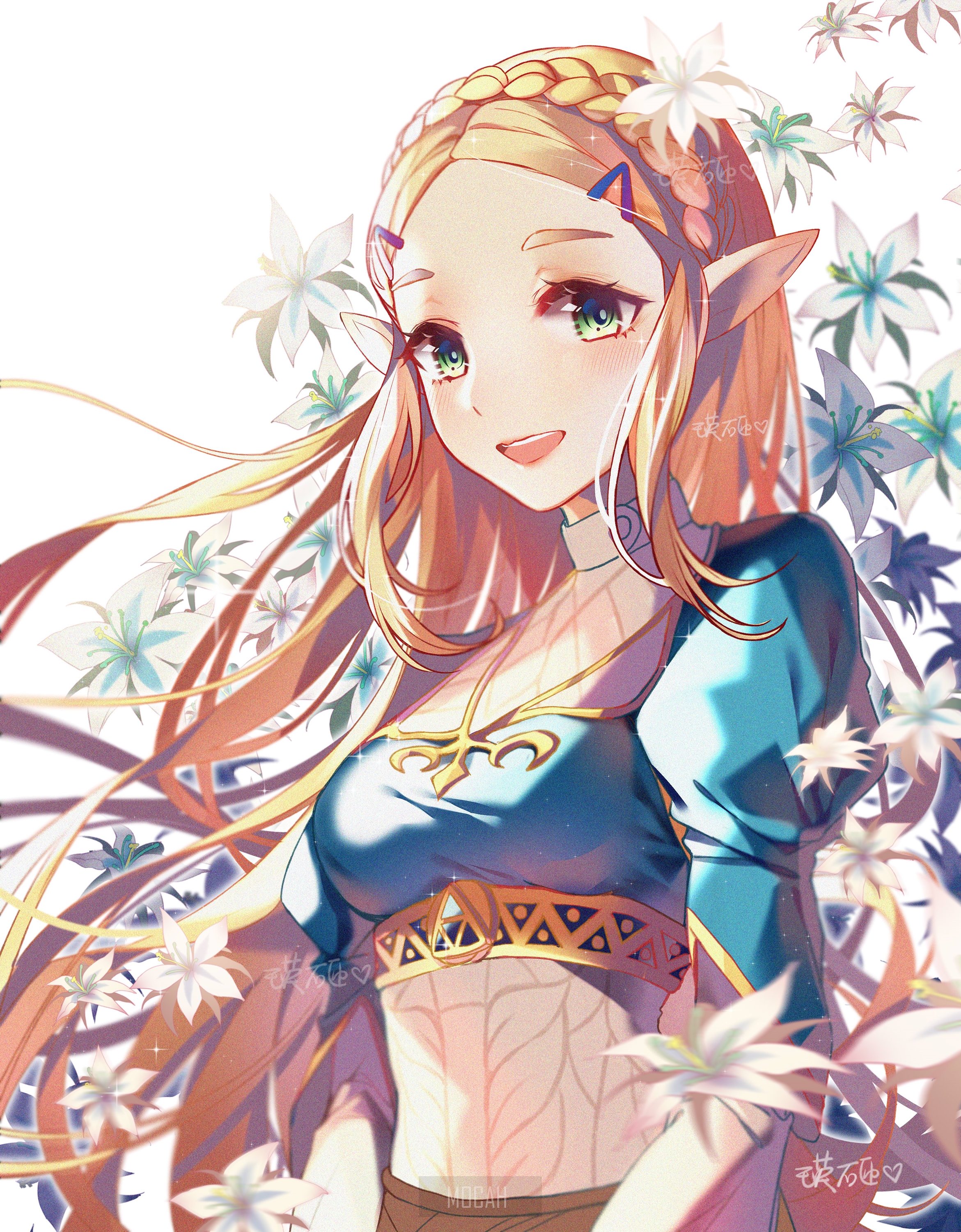 Princess Zelda from The Legend of Zelda HD Phone Wallpaper