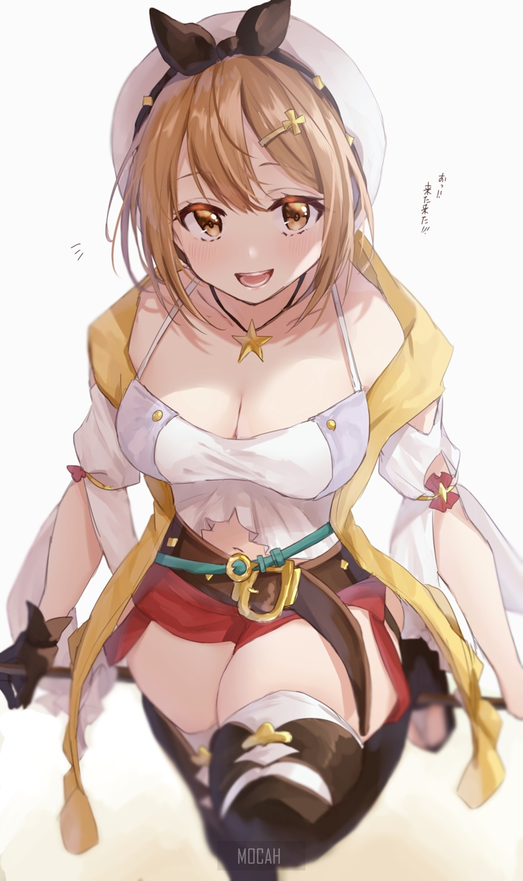 Ryza from Atelier Ryza: Ever Darkness & the Secret Hideout HD Phone Wallpaper