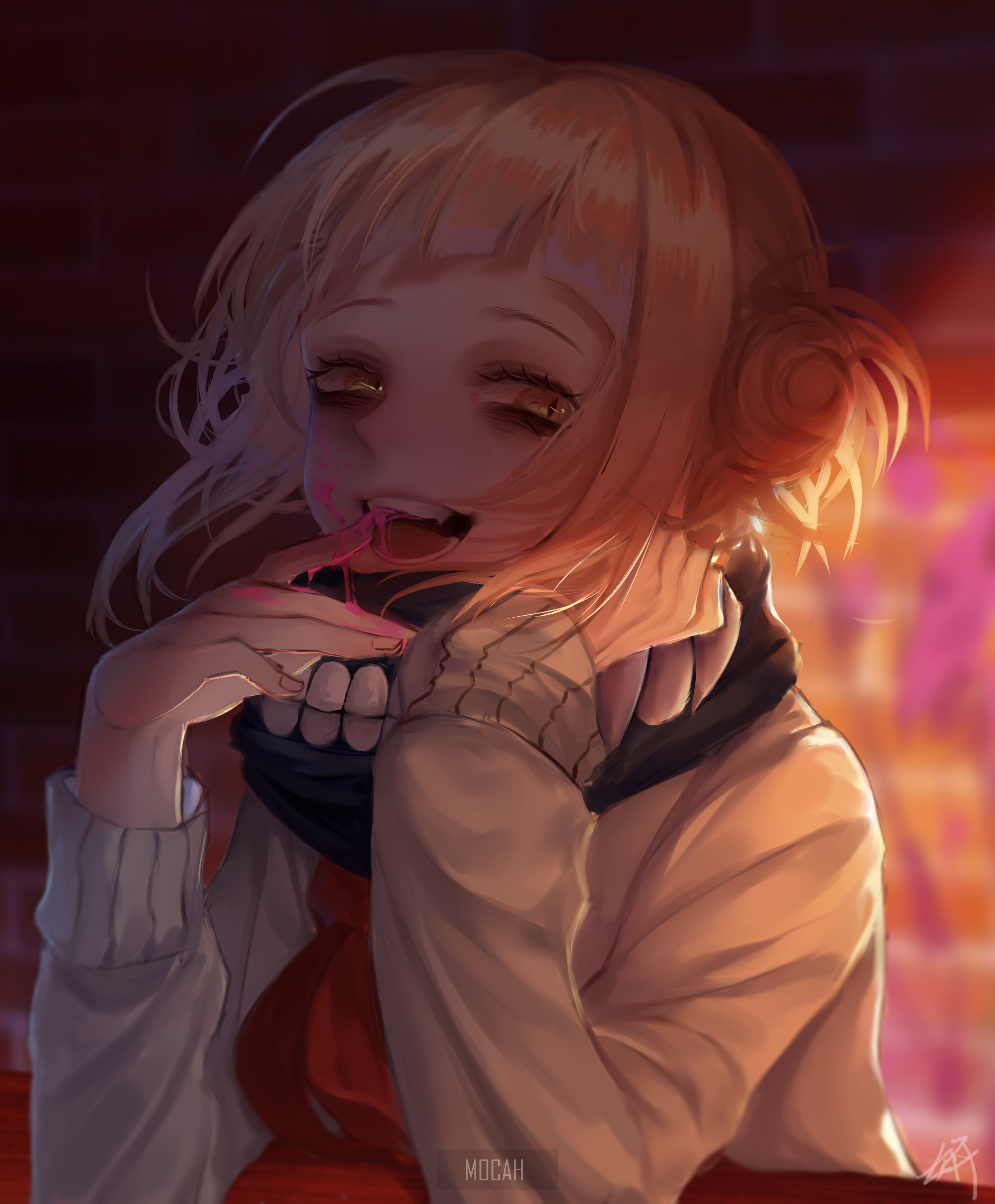 Himiko Toga from Boku no Hero Academia HD Phone Wallpaper